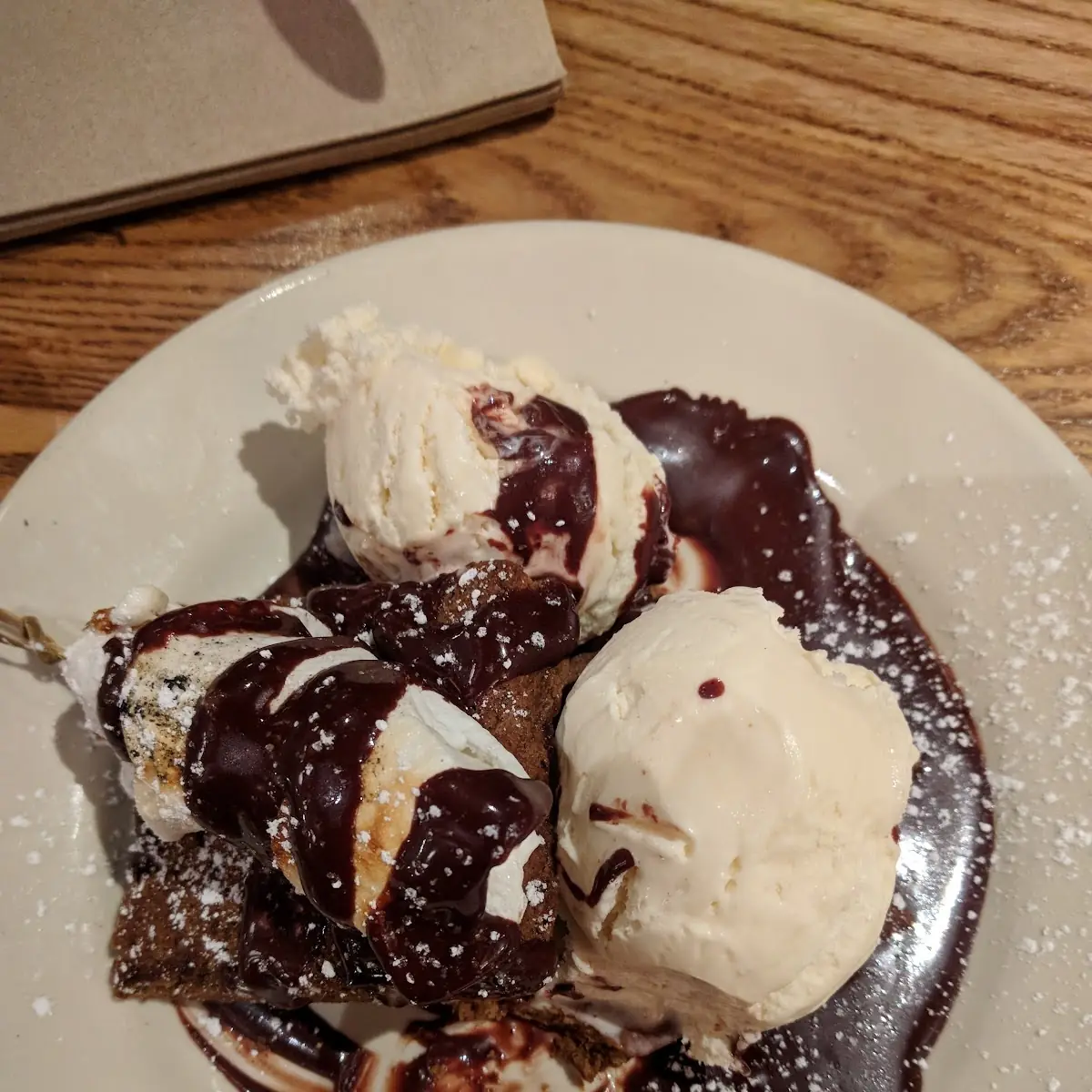 Brownie a La Mode