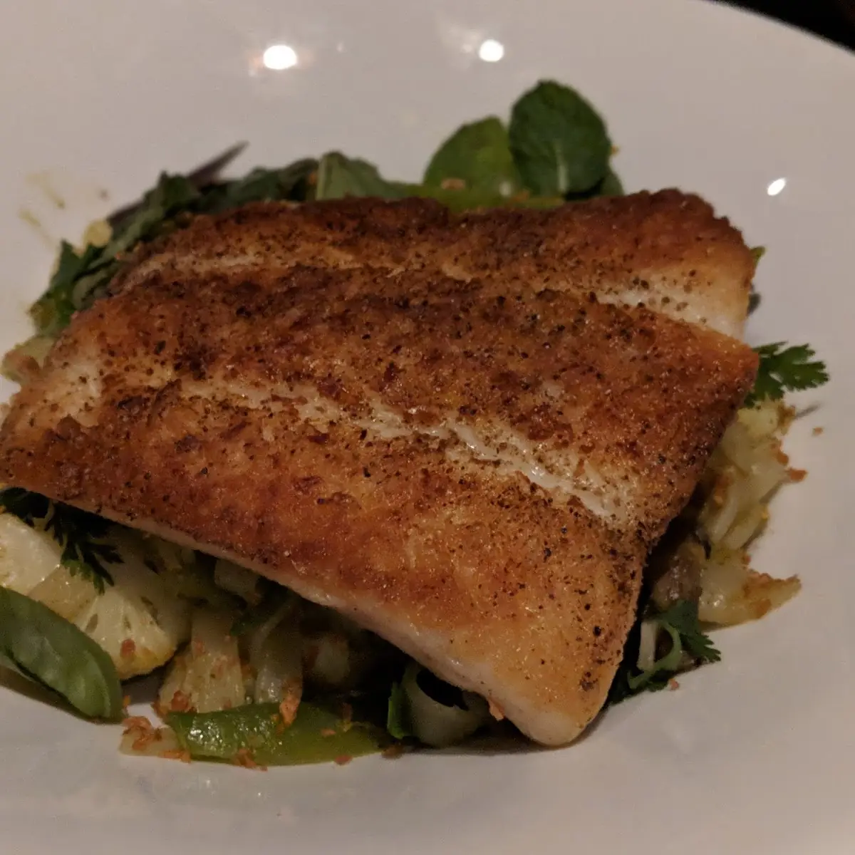 Pan Seared Fish of the Day