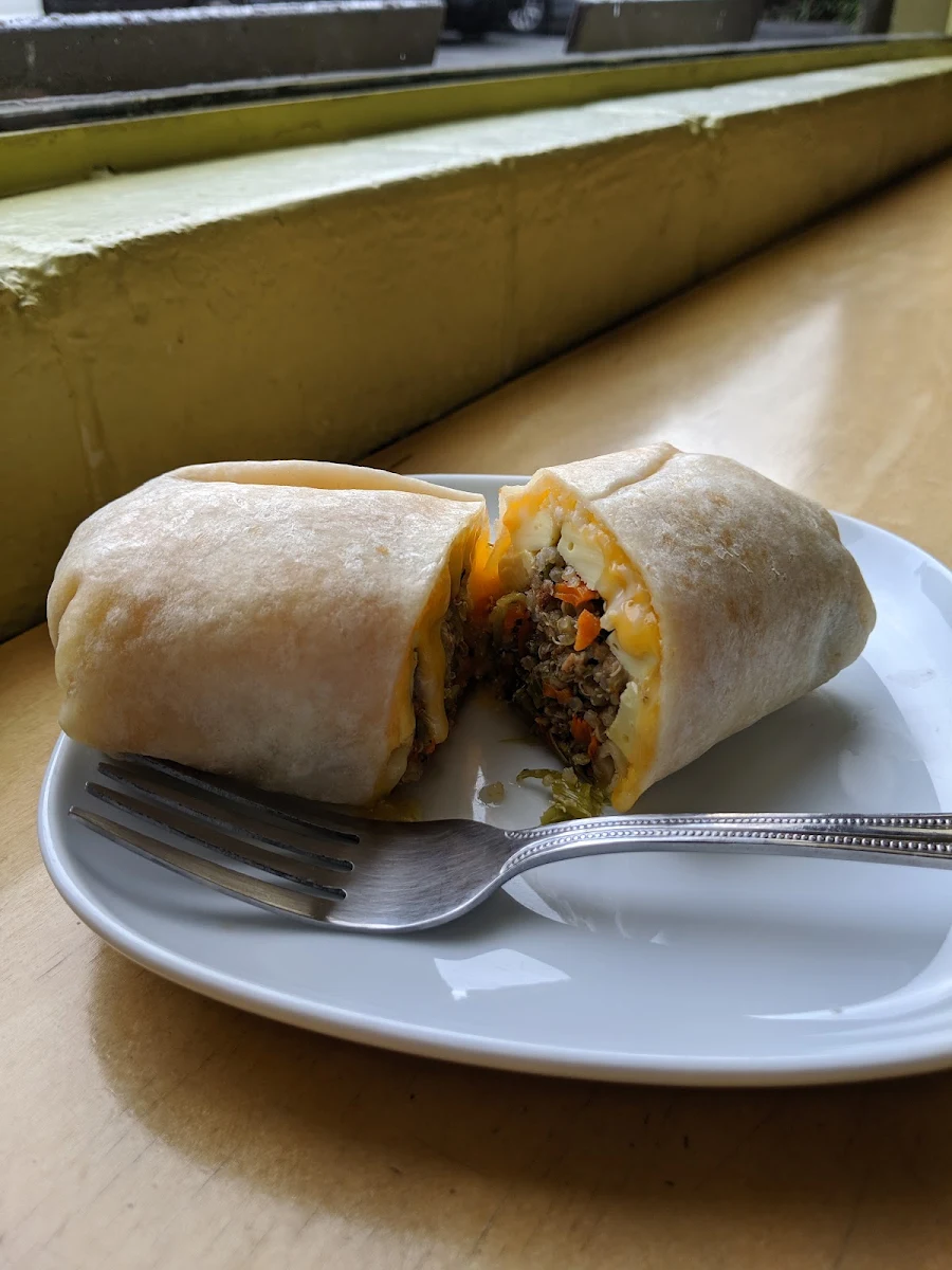 Quinoa Breakfast Burrito