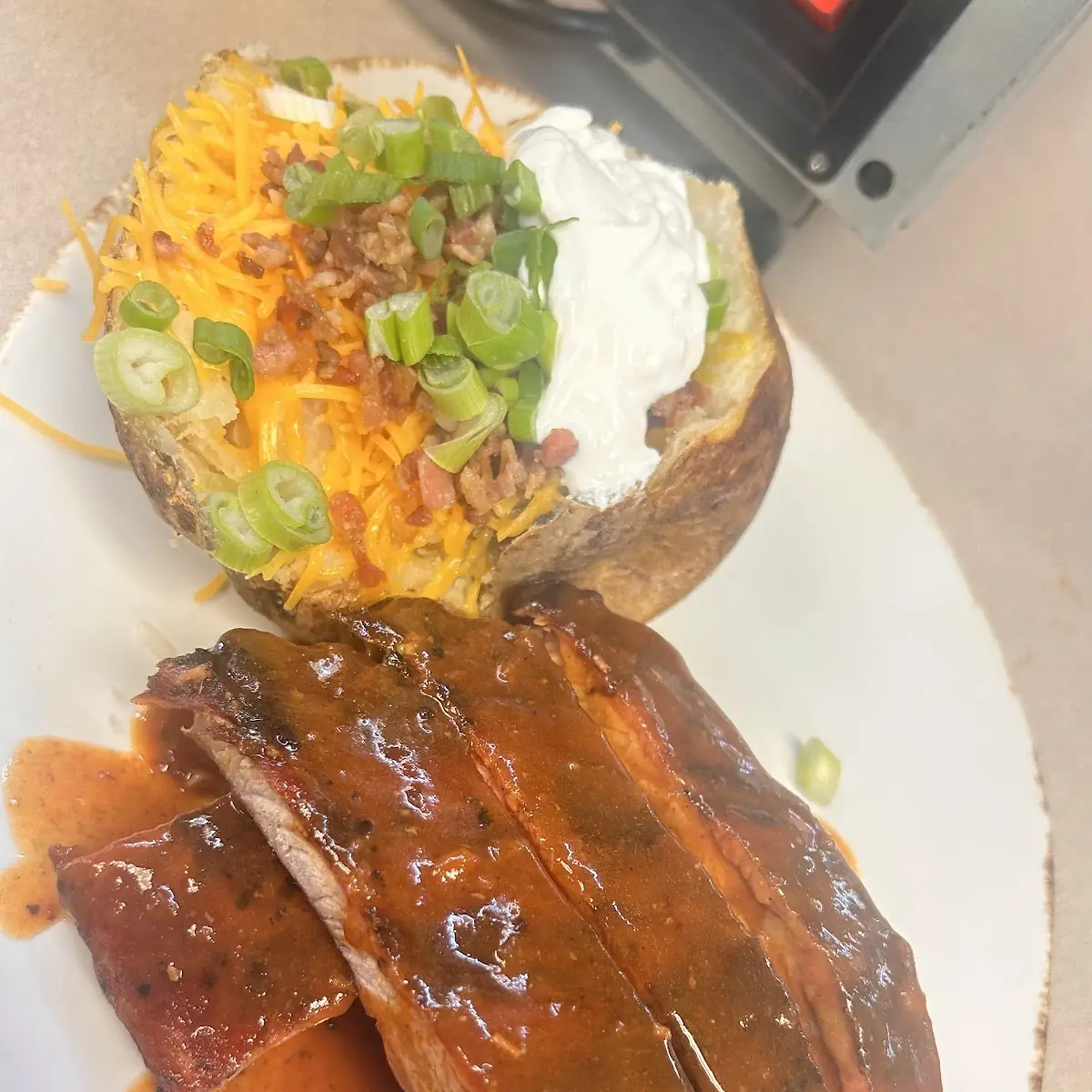 BBQ Baked Potato