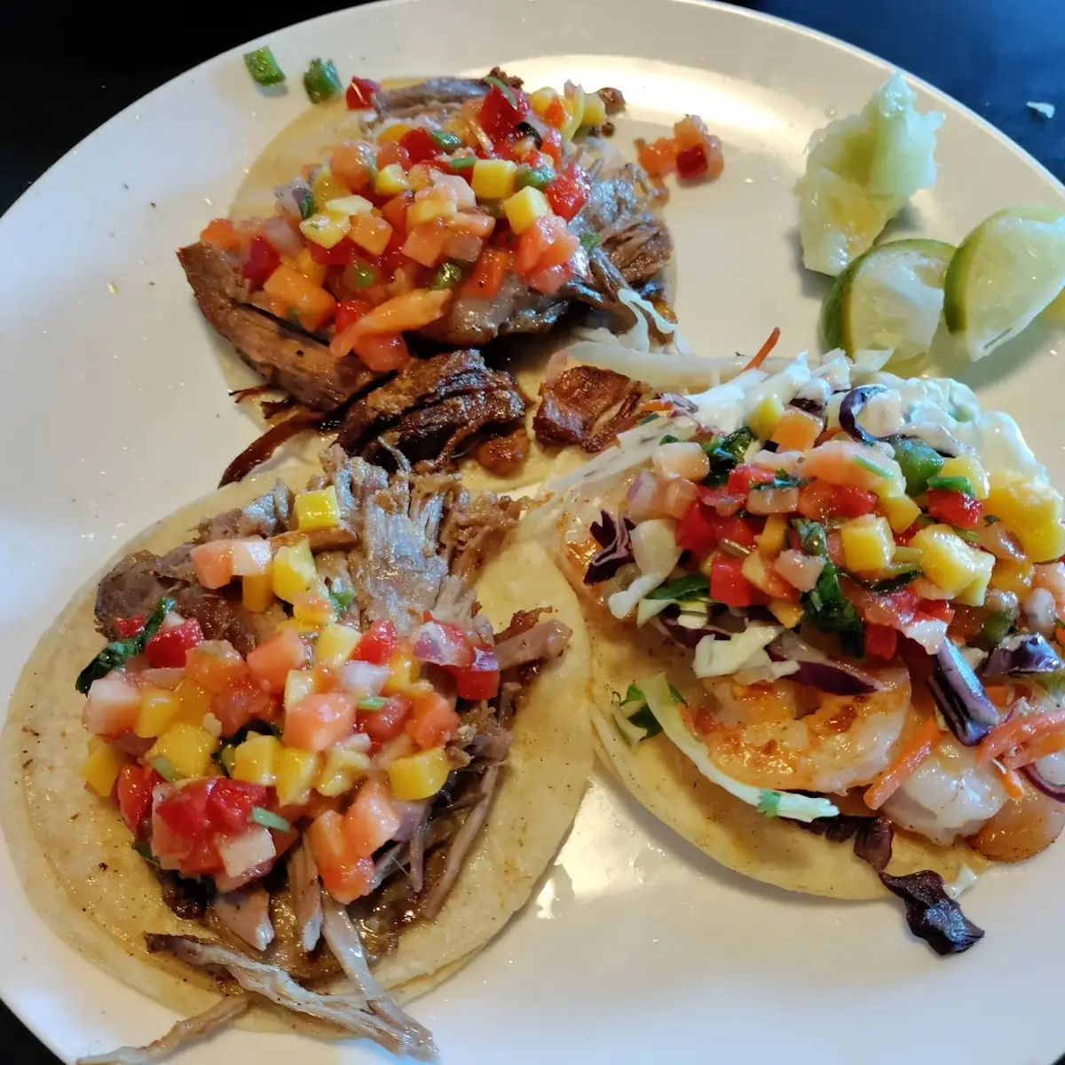Three Tacos