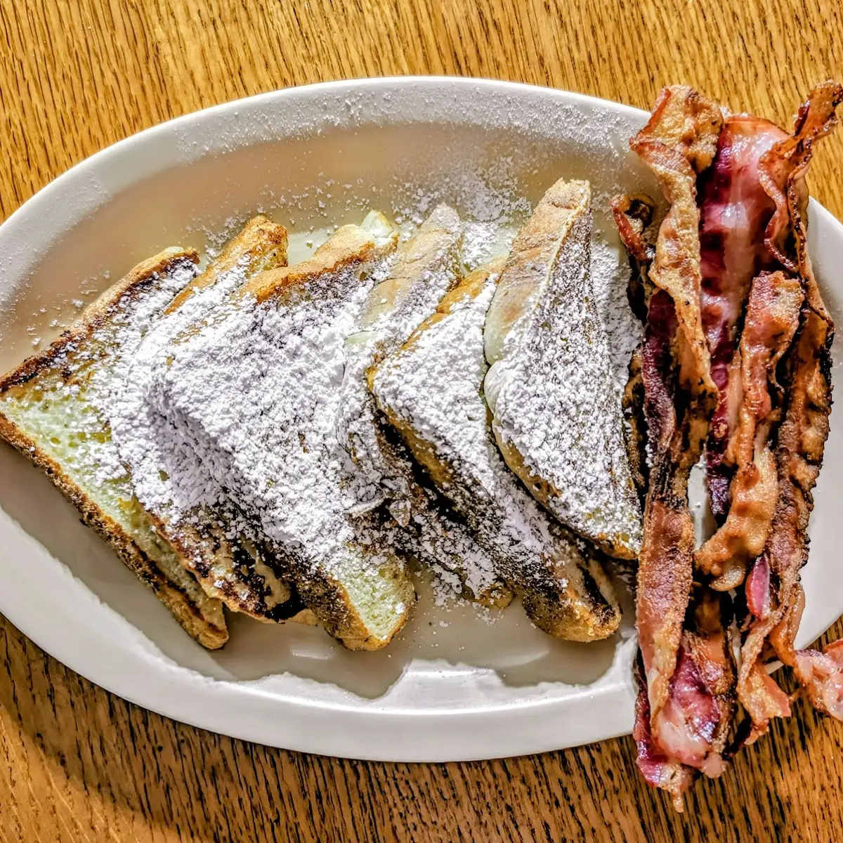 French Toast with Bacon