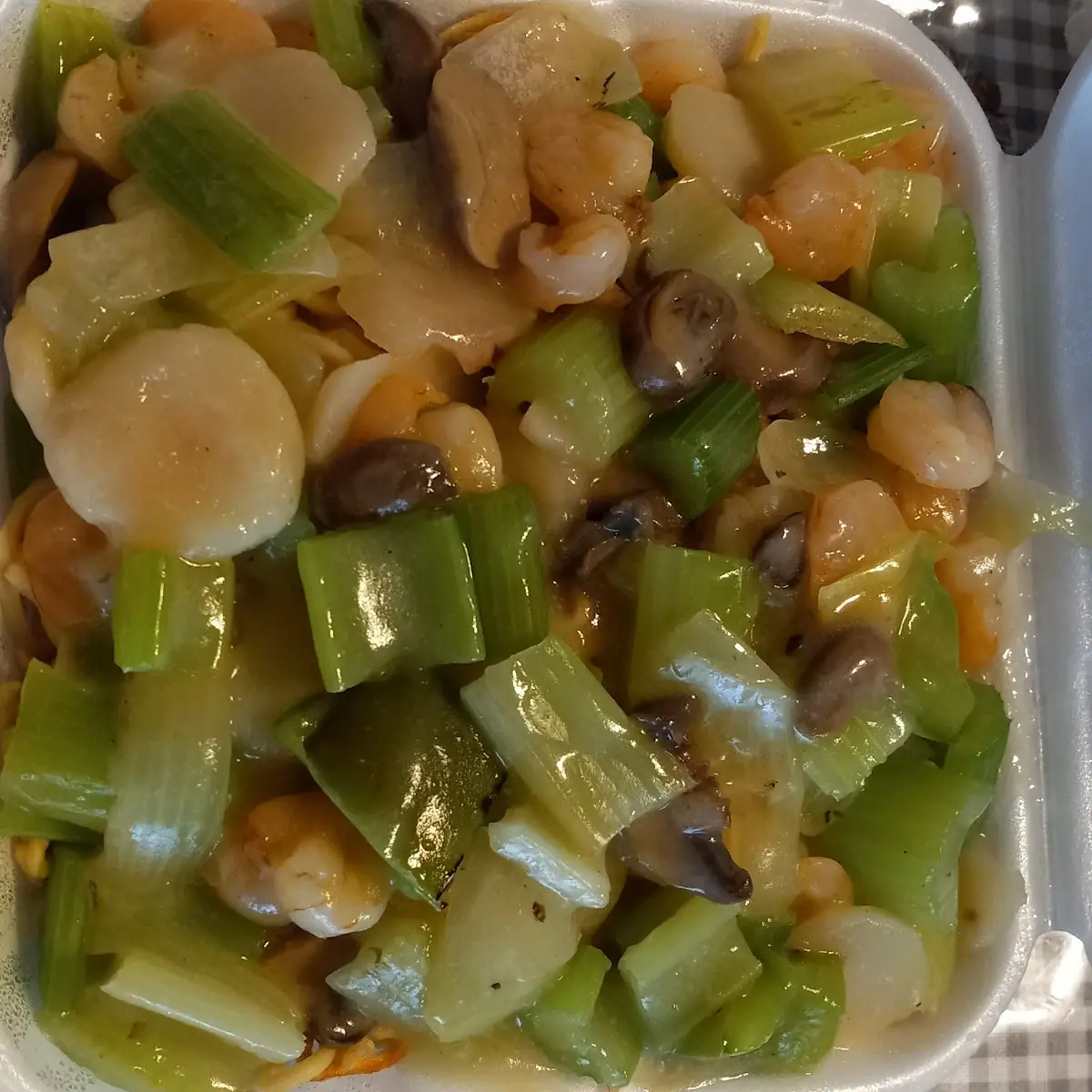 Shrimp Chop Suey Chow Mein