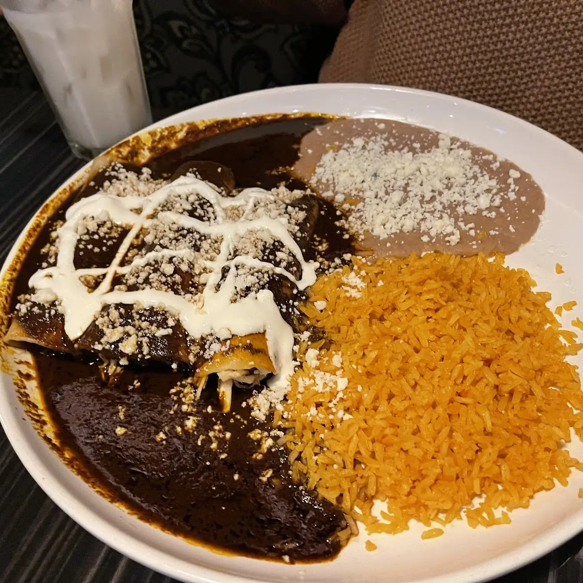Mole Enchiladas