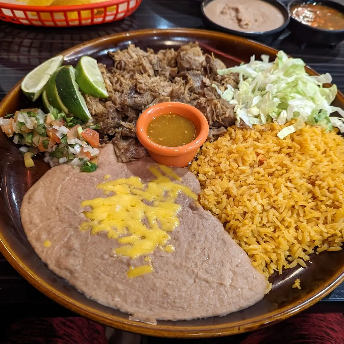 Refried Beans and Rice