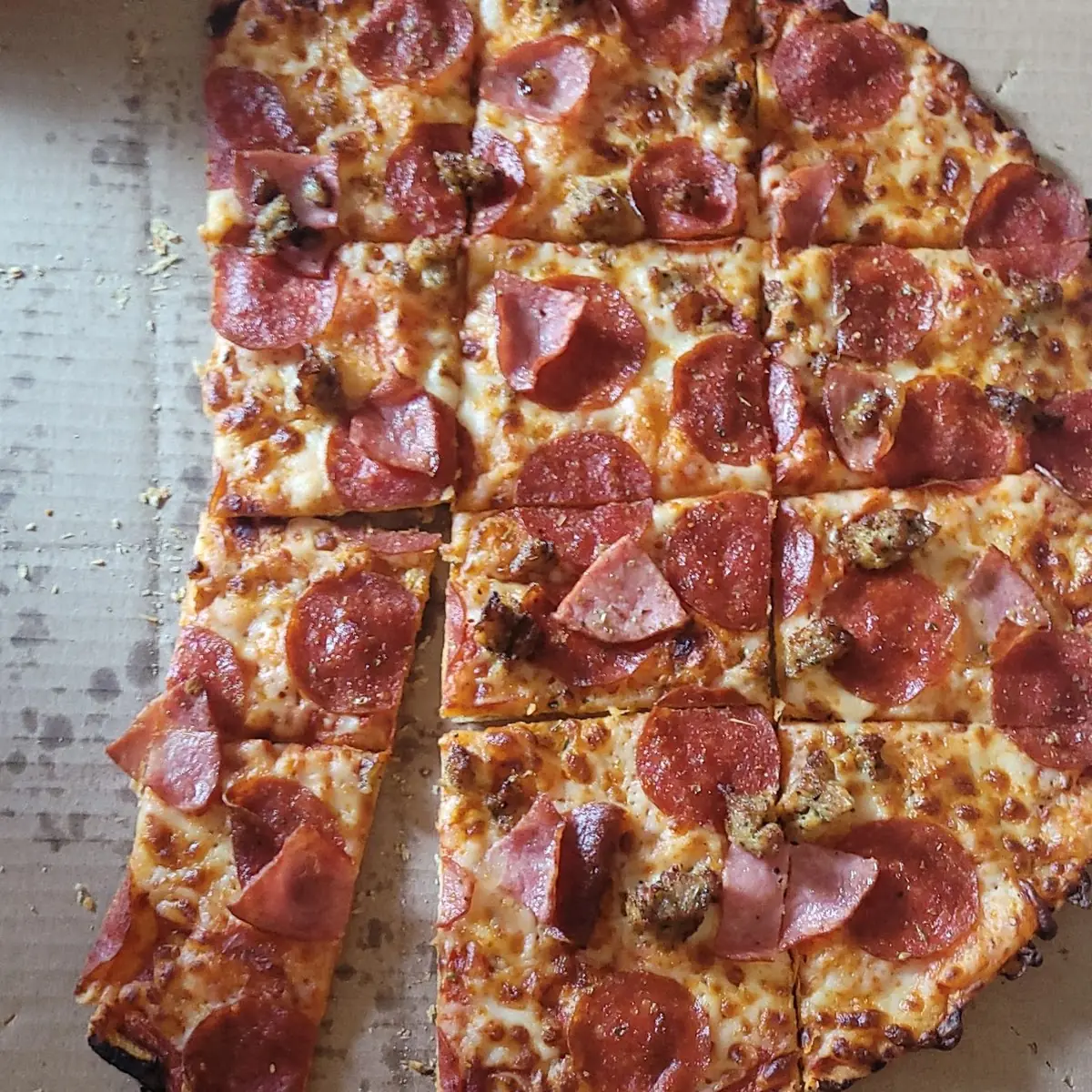 3 Meat Thin Crust