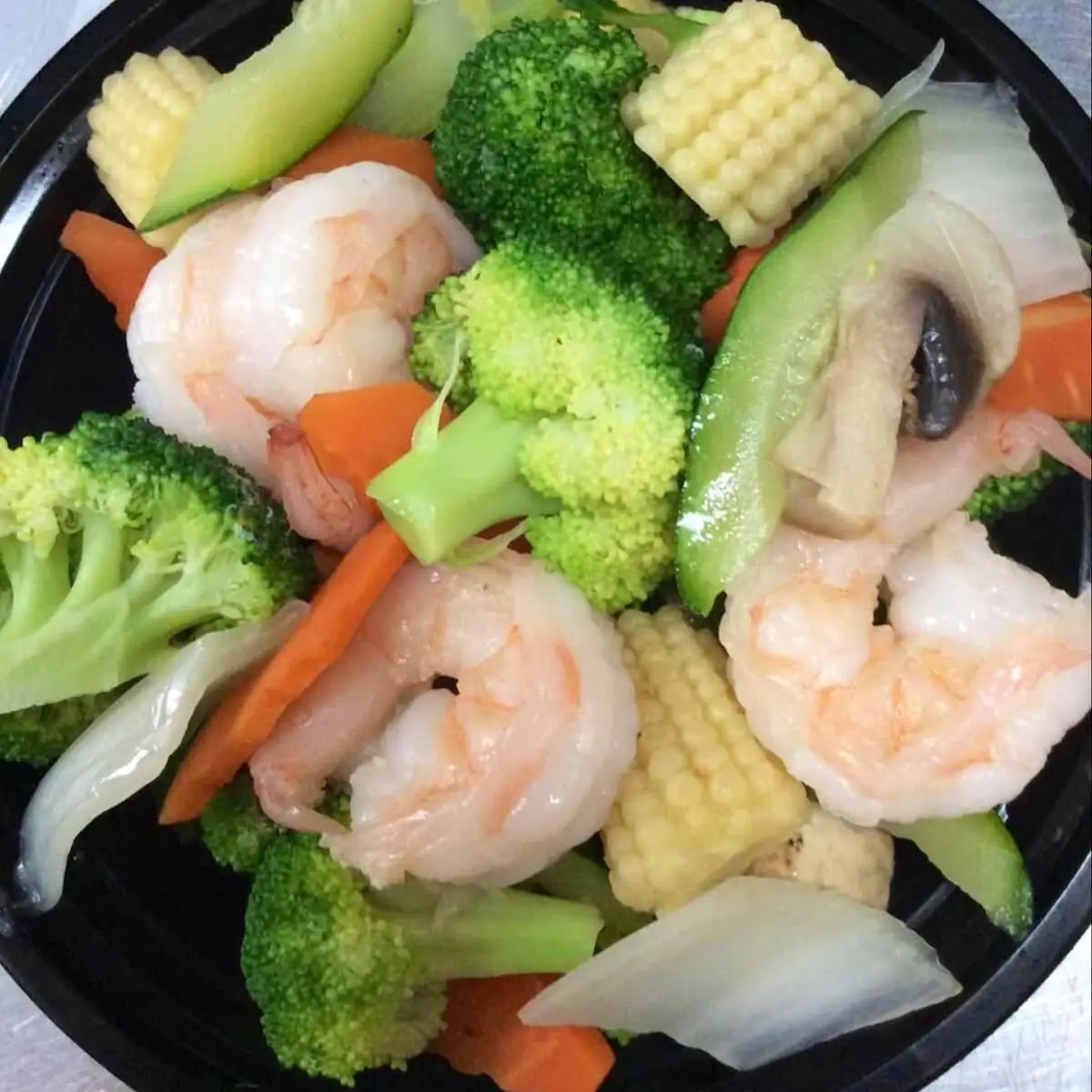 Shrimp w Mixed Vegetables