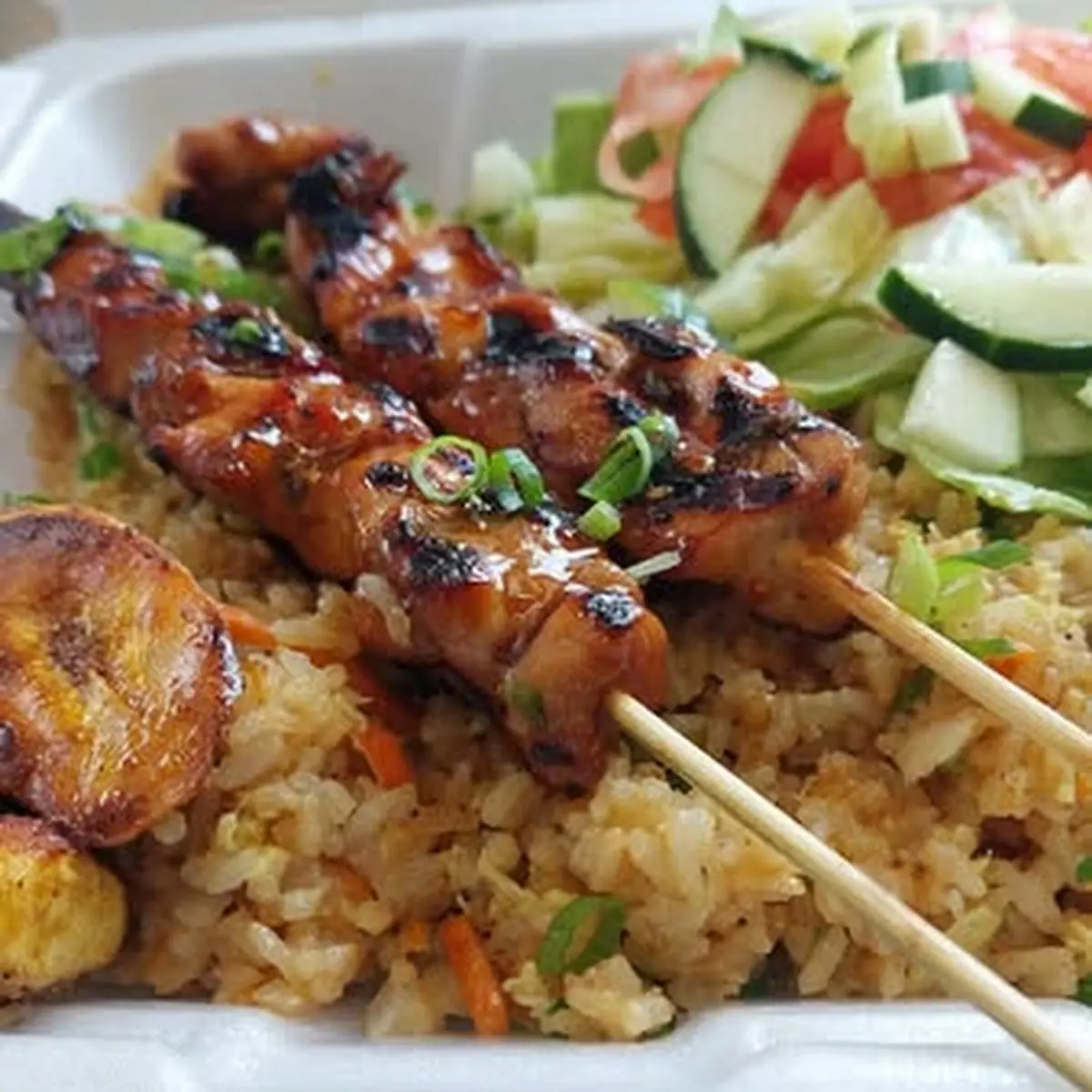 Teriyaki Chicken on Stick