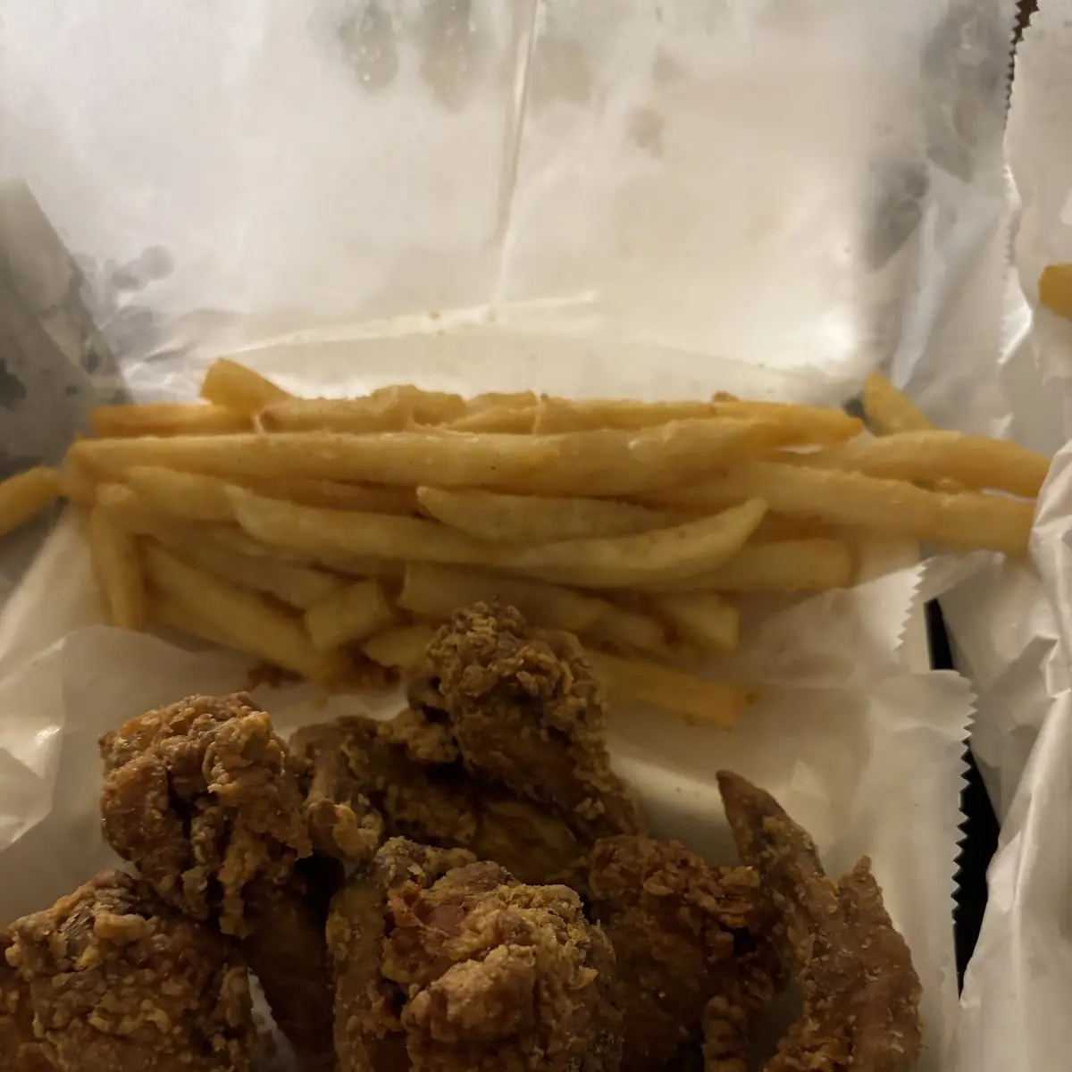 Burnt Chicken Wings