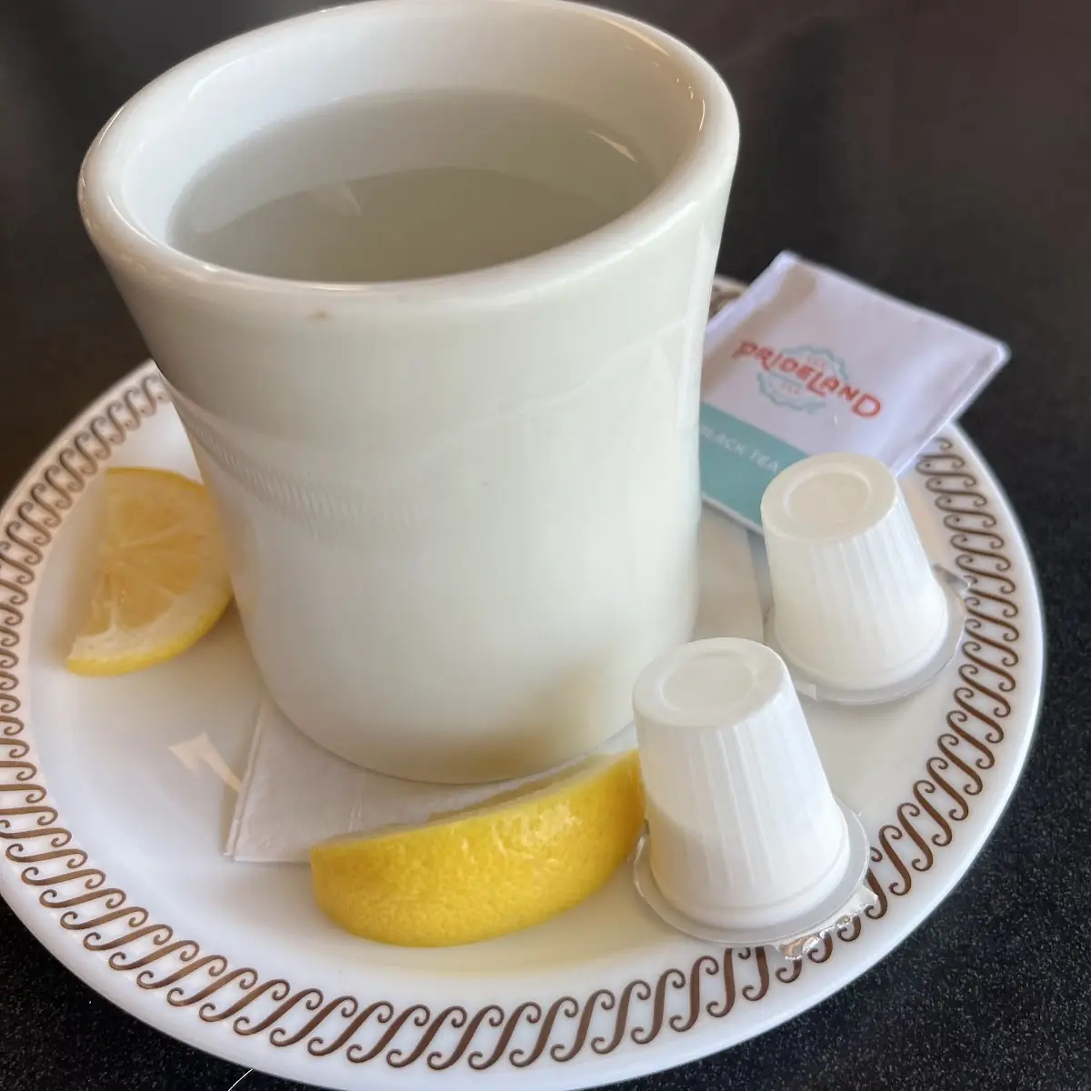 Hot Tea Set Up