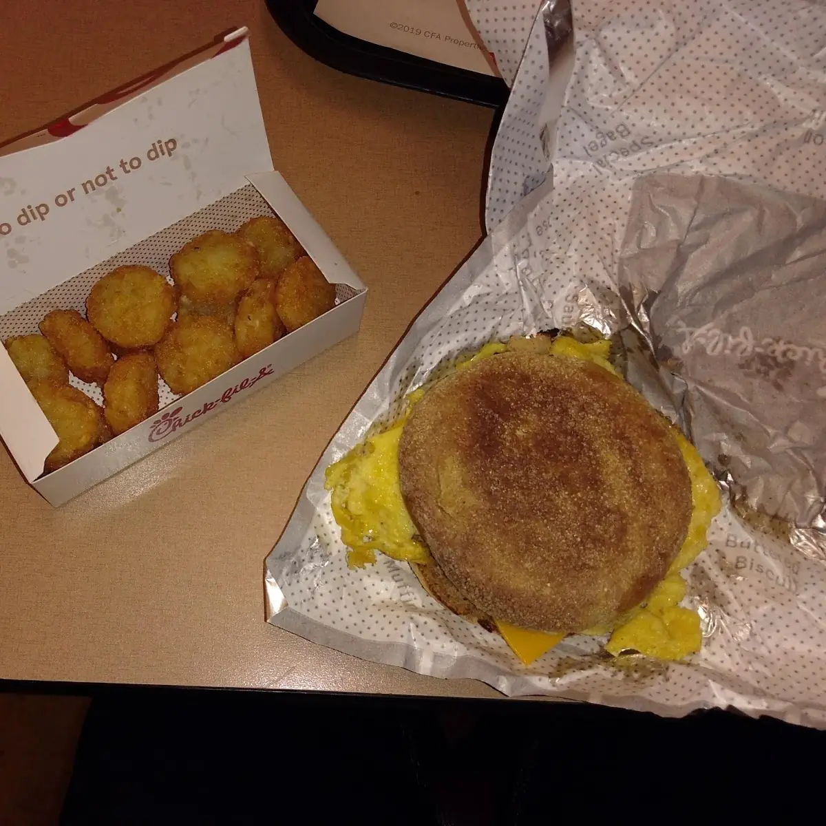 Bacon Egg & Cheese Muffin