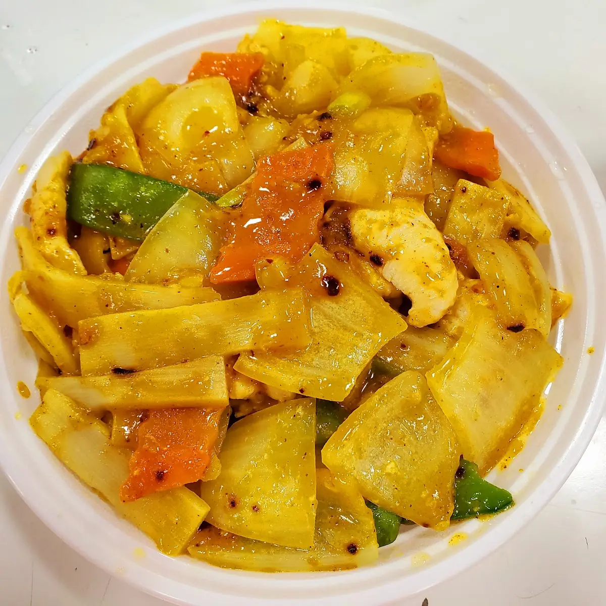 Curry Chicken with Onion