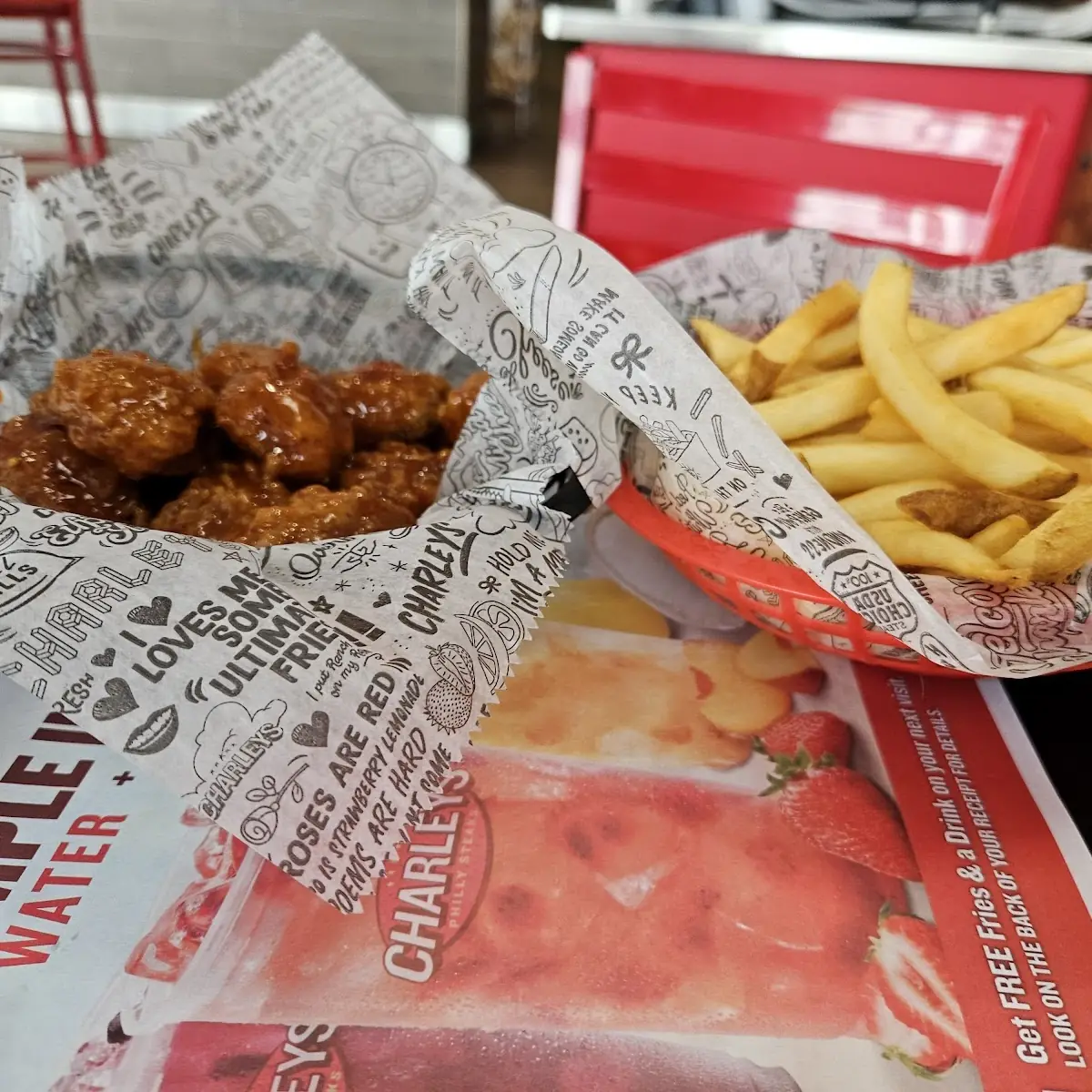 Hot BBQ Boneless Wings
