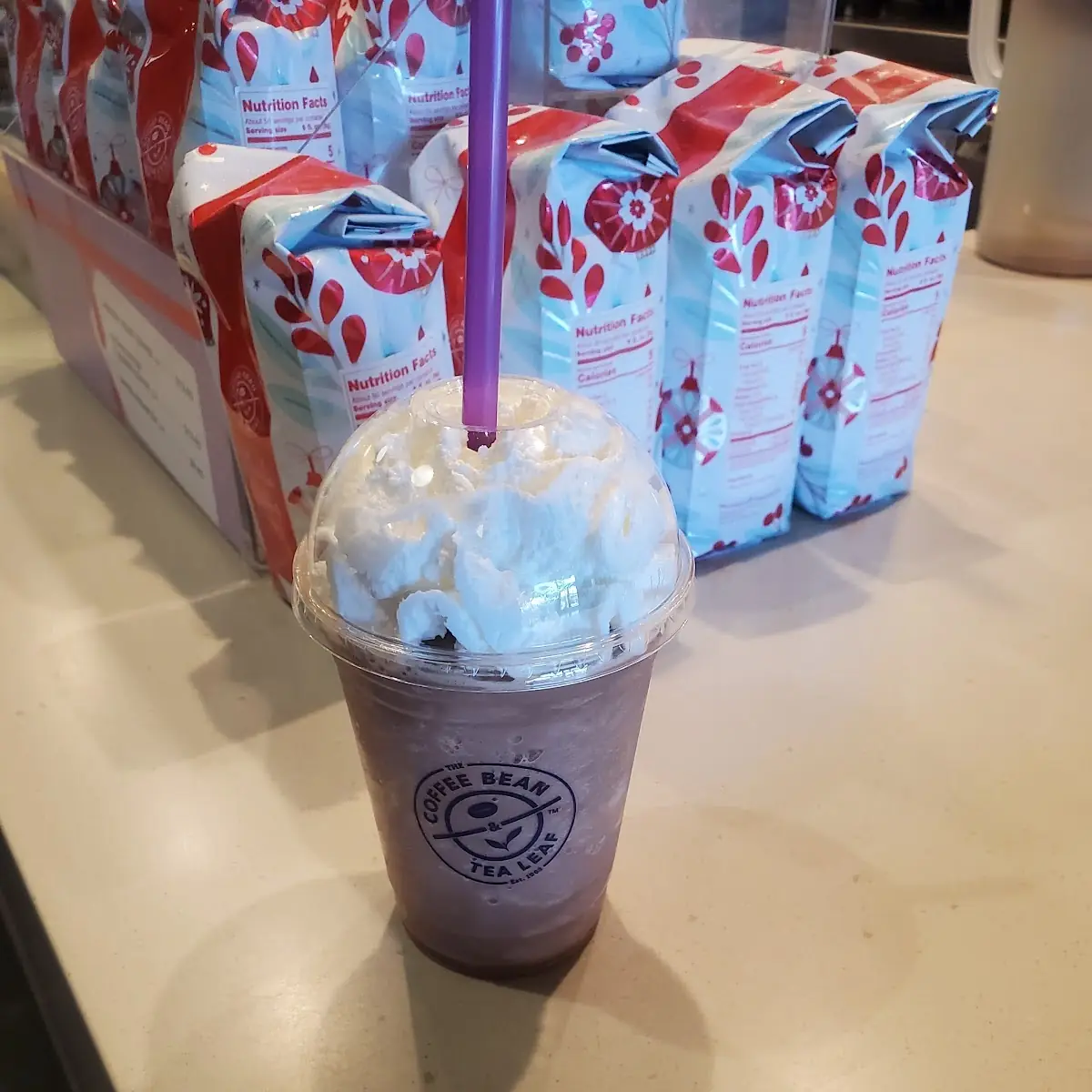 Iced Blended Mocha Frappe