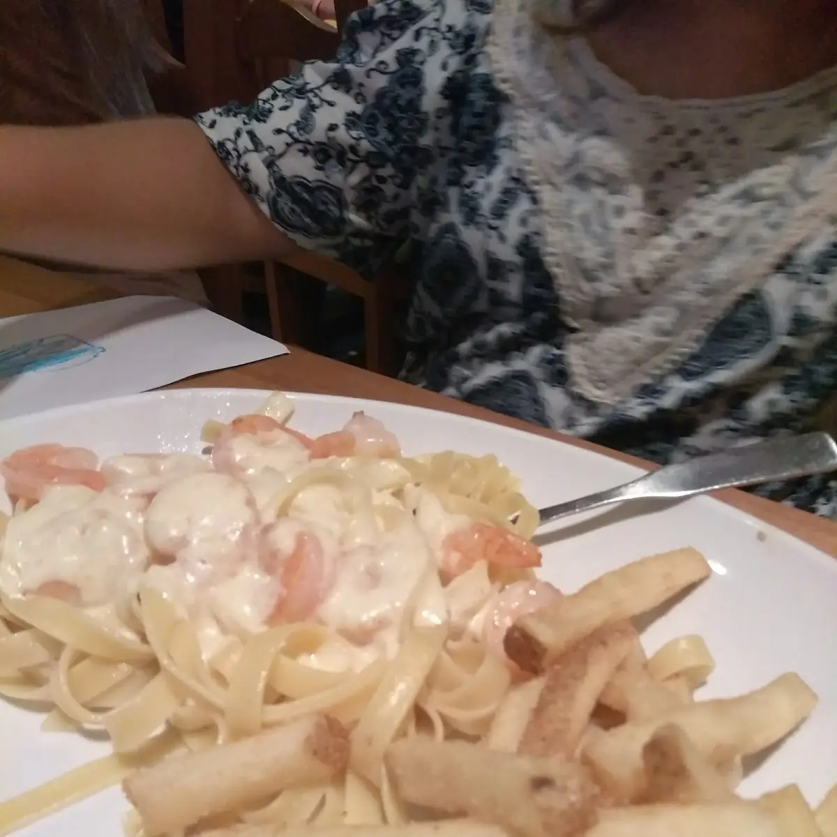 Shrimp Alfredo