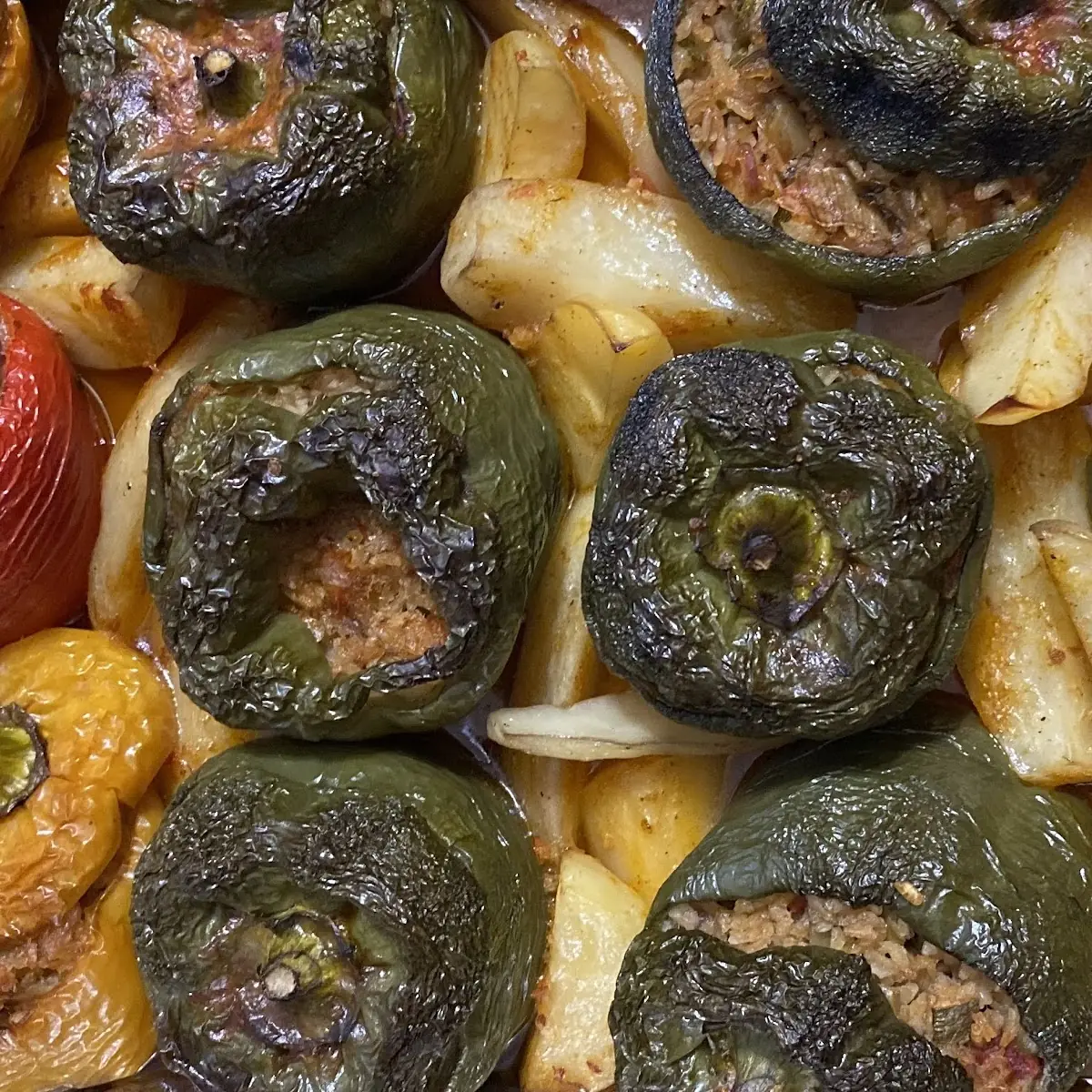 Greek Stuffed Peppers