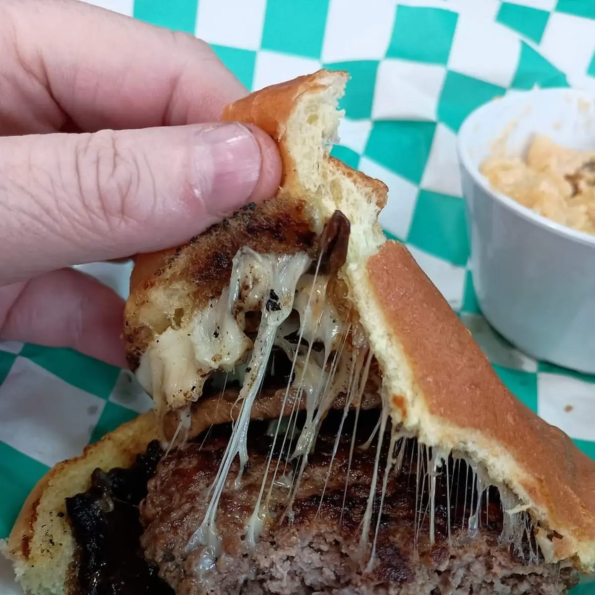 Swiss Mushroom Burger