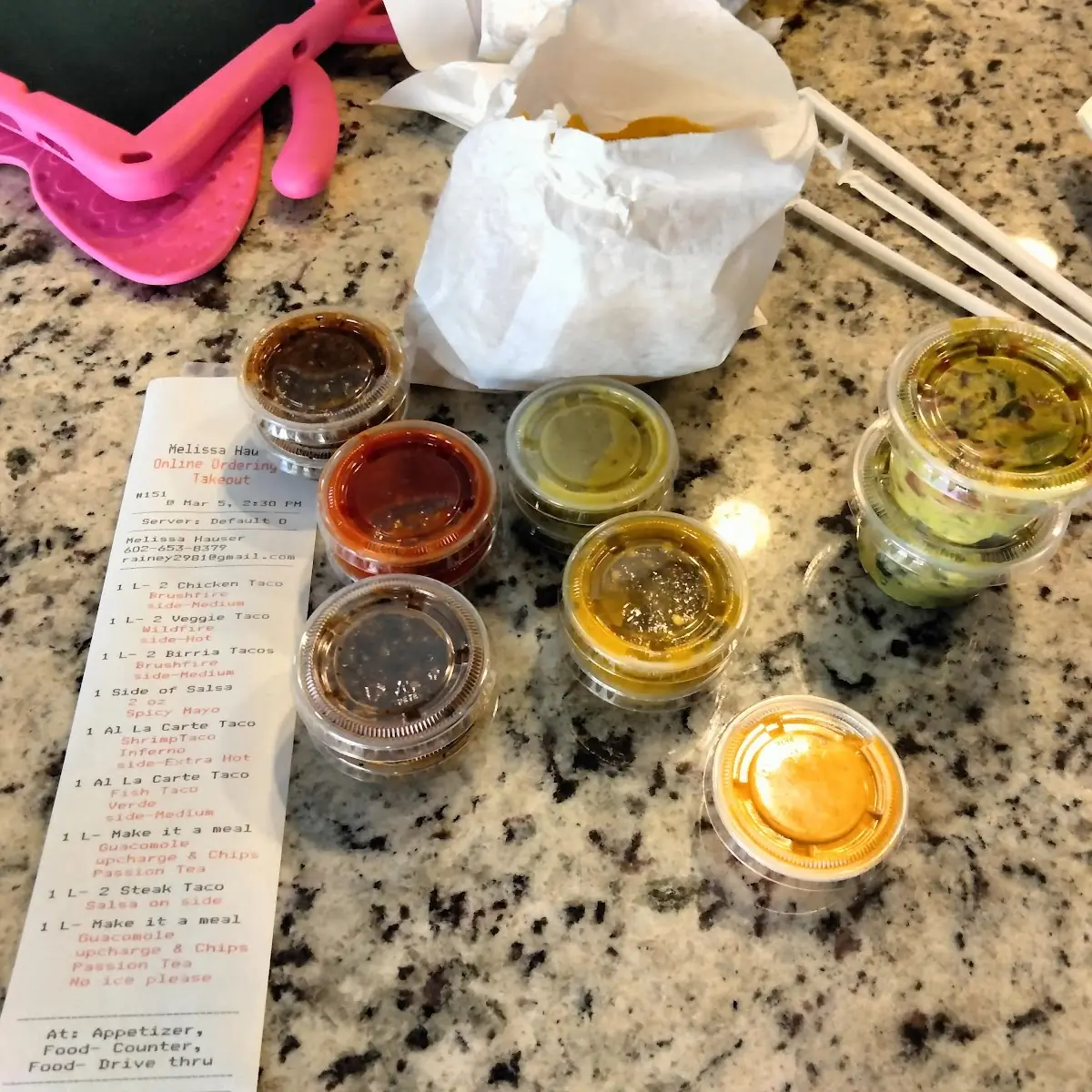 All Sauces on Side