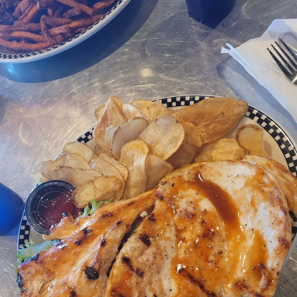 Grilled Buffalo Chicken Sandwich