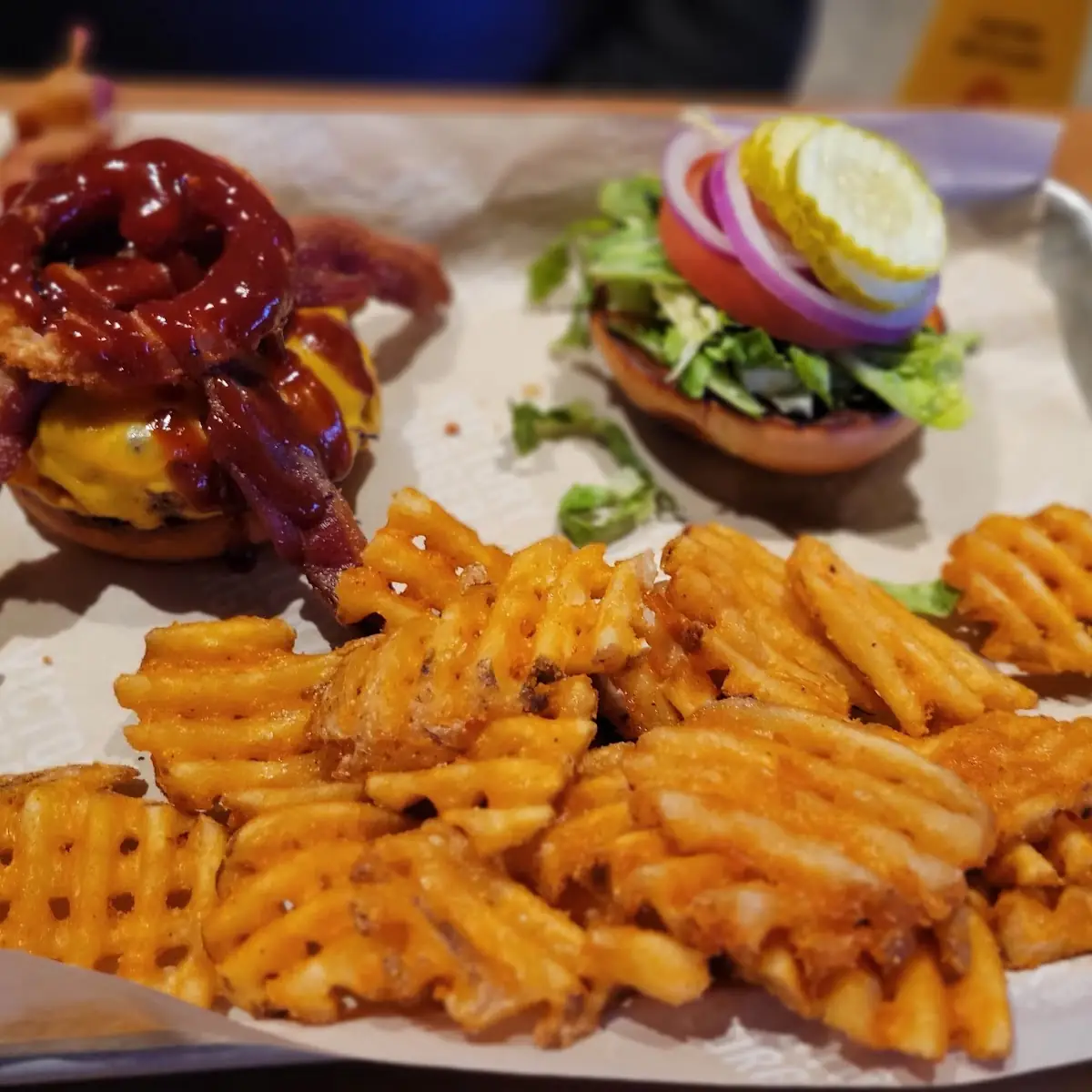 Seasoned Waffle Fries