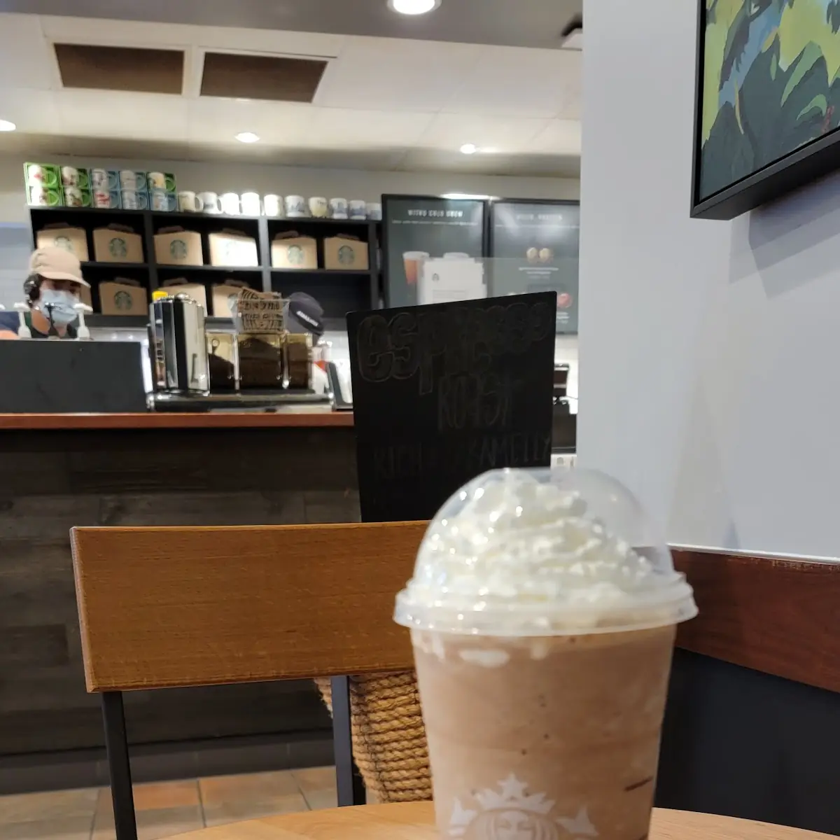 Venti Salted Caramel Mocha Frappe