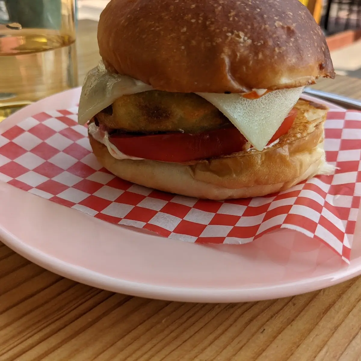 Fried Green Tomato Burger