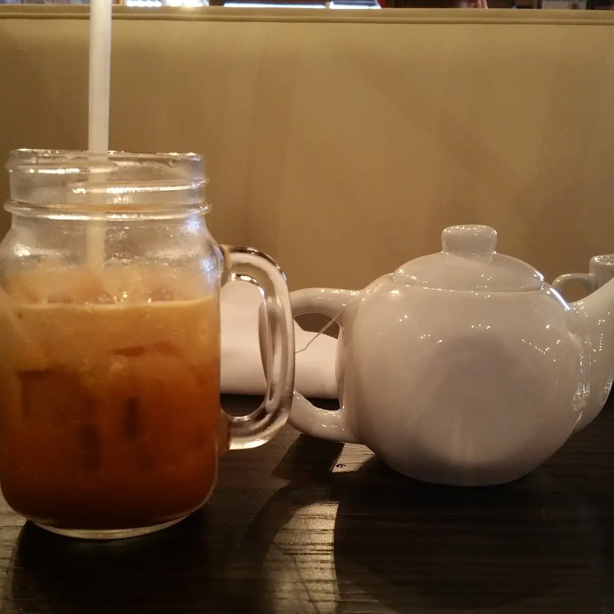 Thai Iced Tea and Hot Tea
