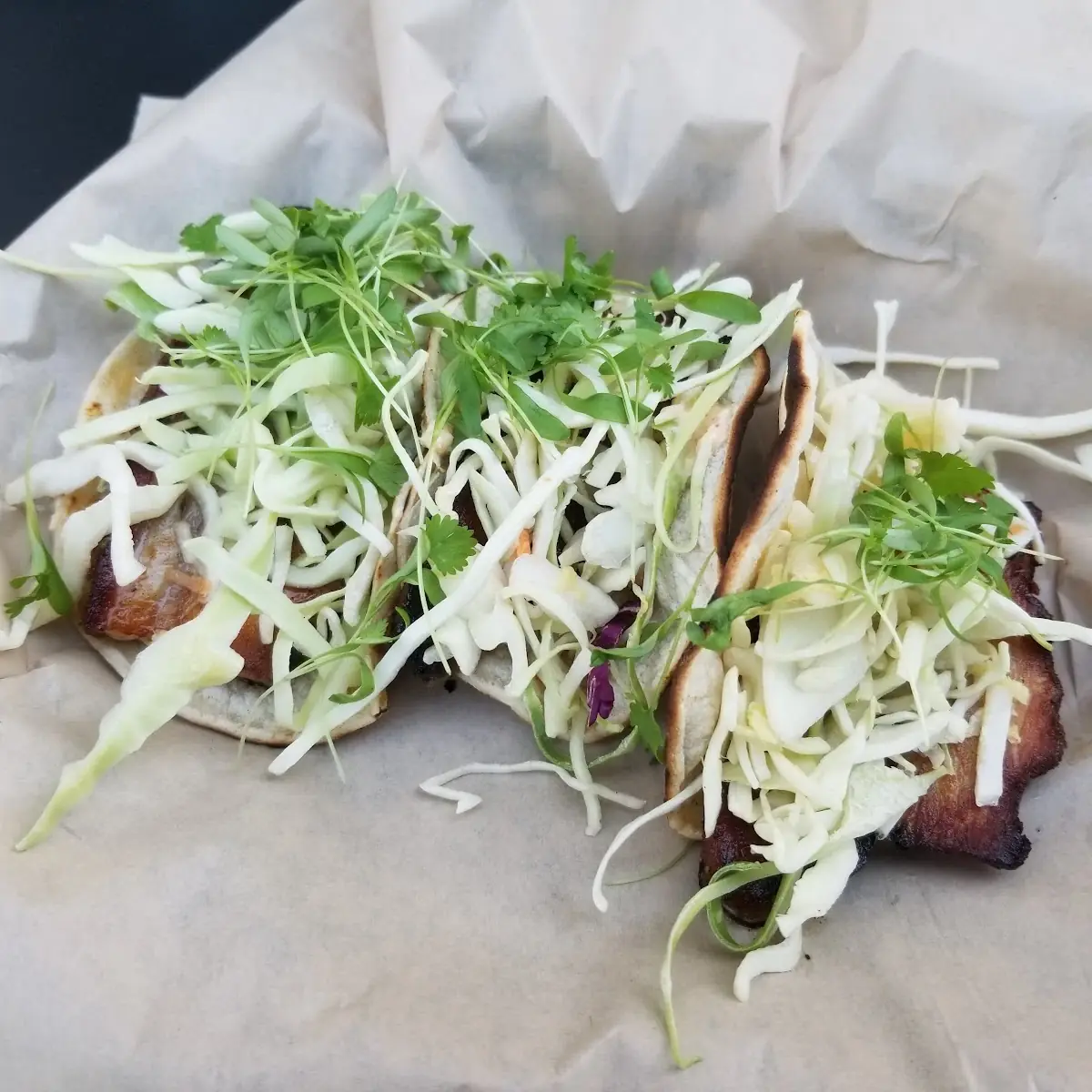Smoked Pork Belly Tacos