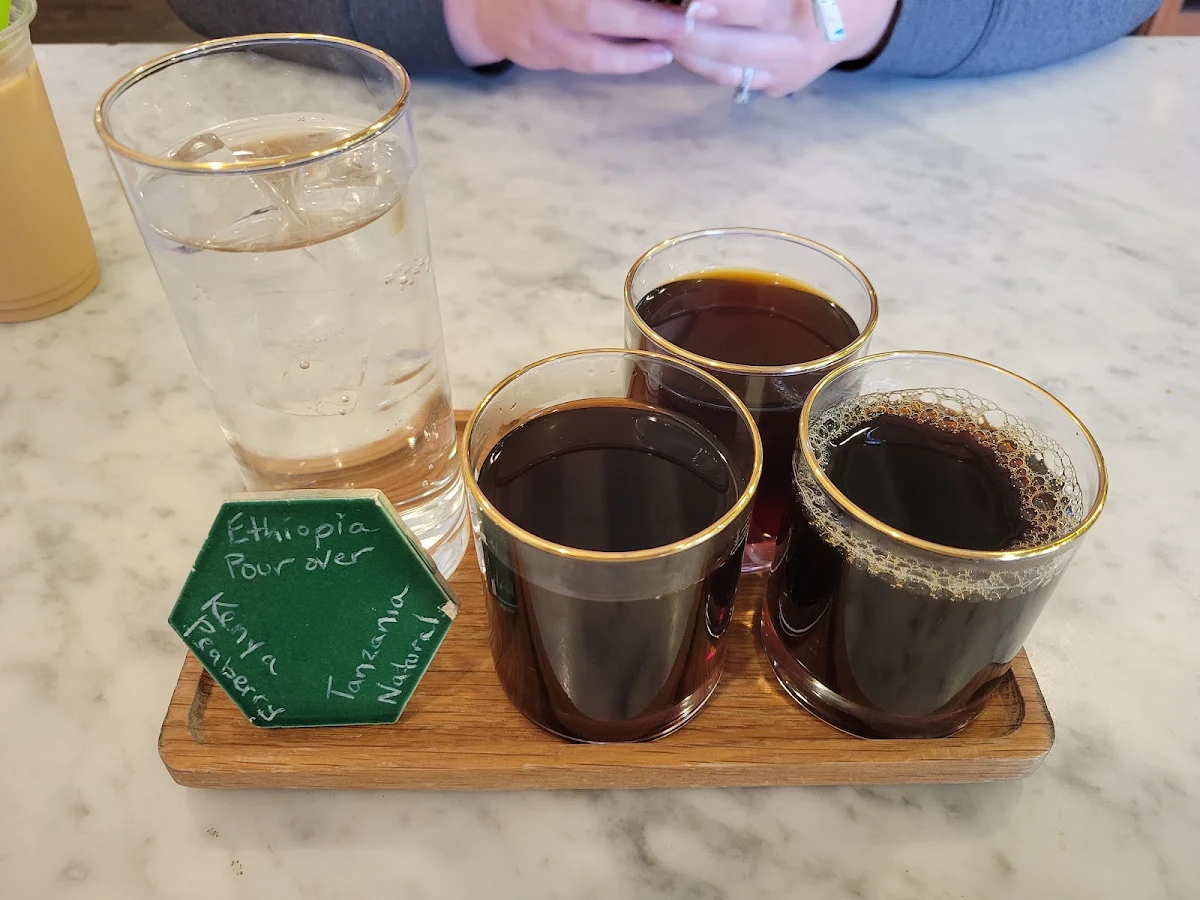 Hot Brew Coffee Tasting Flight