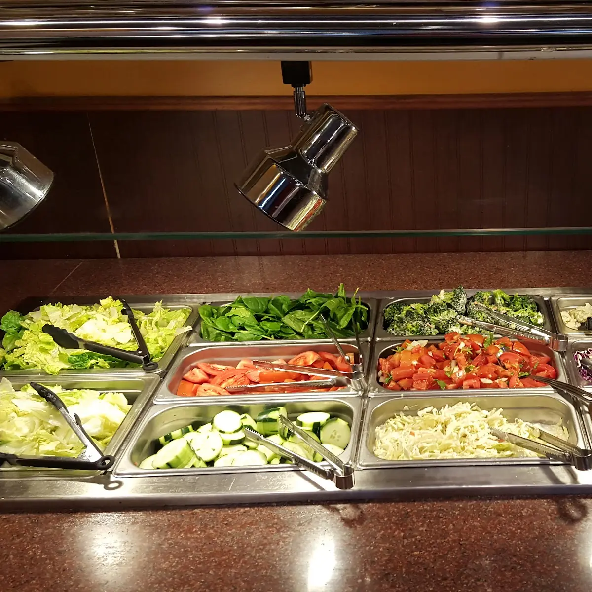 Nice Fresh Salad Bar