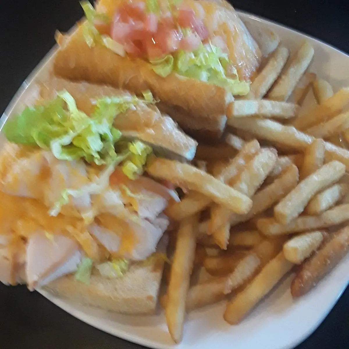 Ham & Cheese with Fries