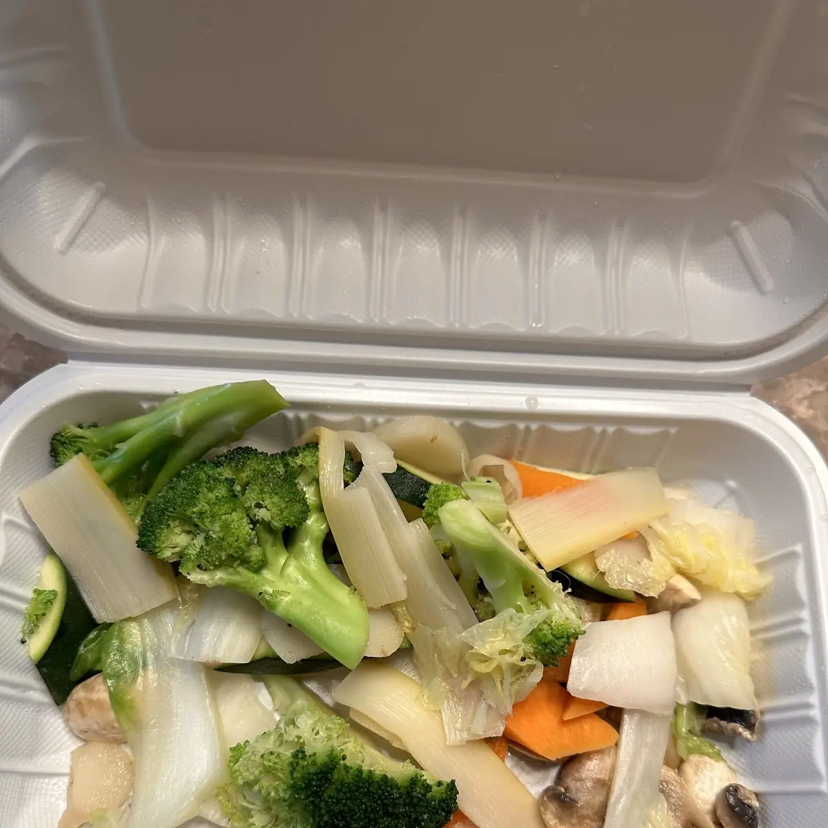V4. Steamed Assorted Vegetables