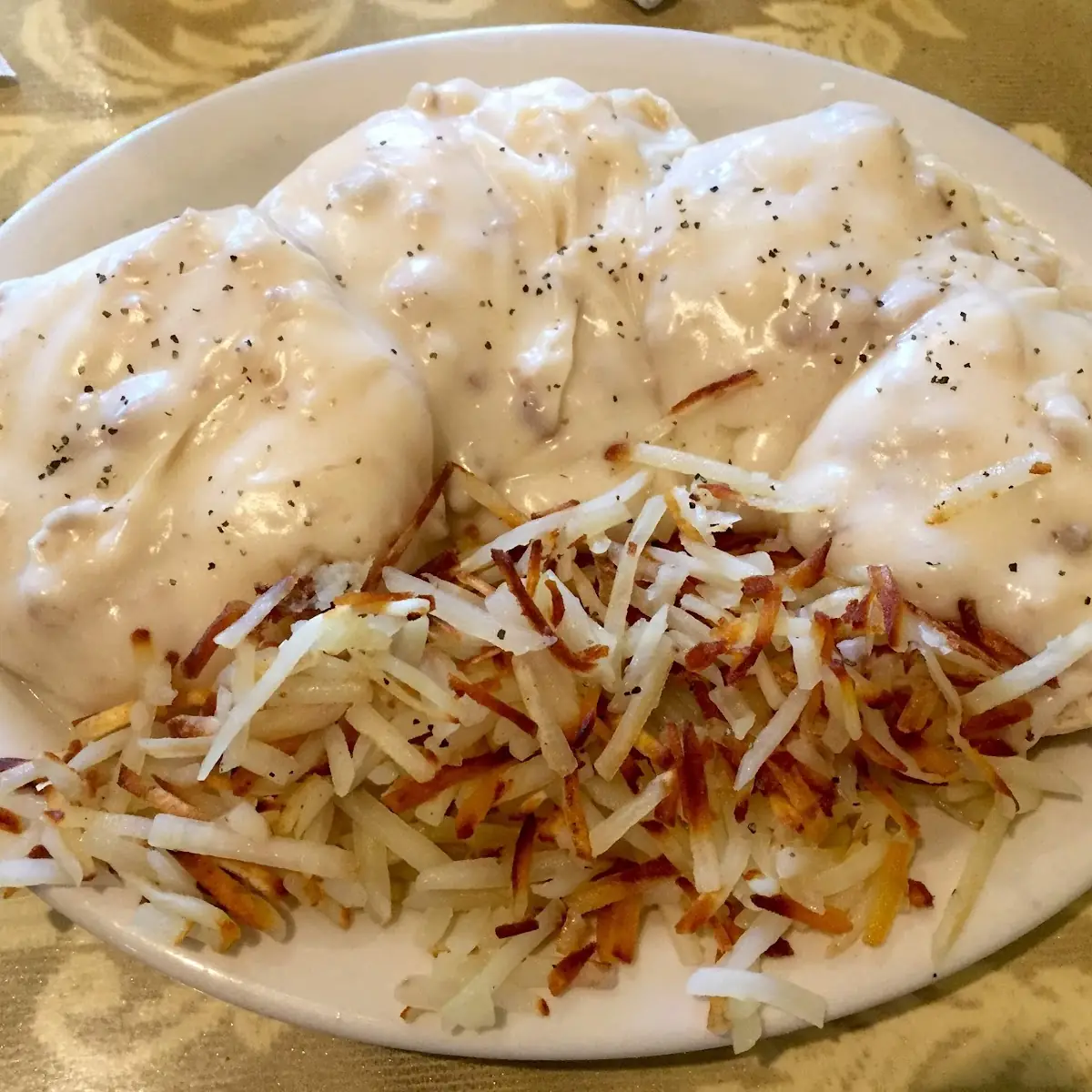 Homemade Biscuits & Gravy