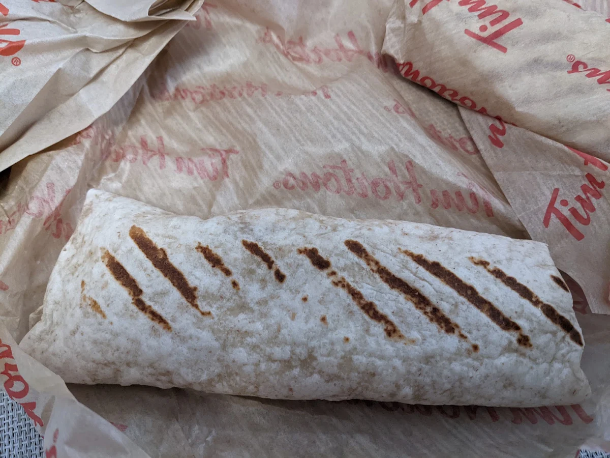 Sausage Farmers Wrap, Tim Hortons