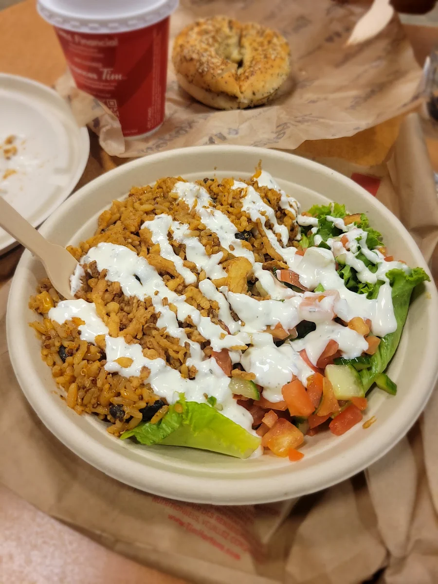 Veggie Cilantro Rice, Tim Hortons