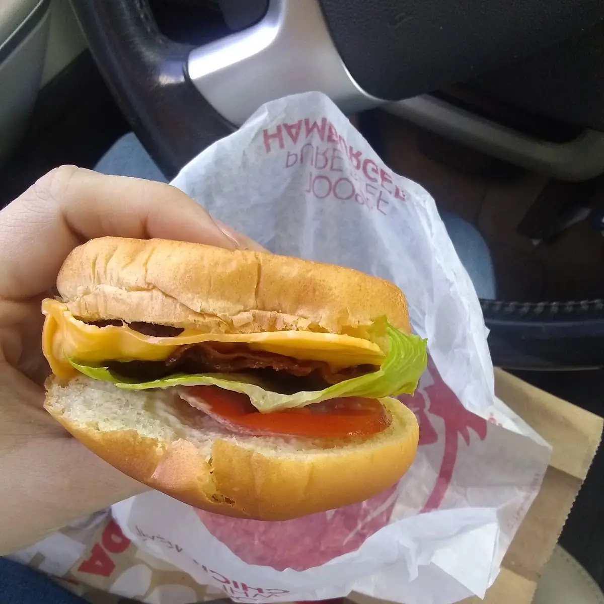 Jr Bacon Cheeseburger