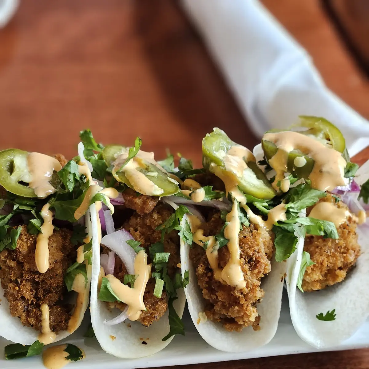 Jicama Shrimp Tacos