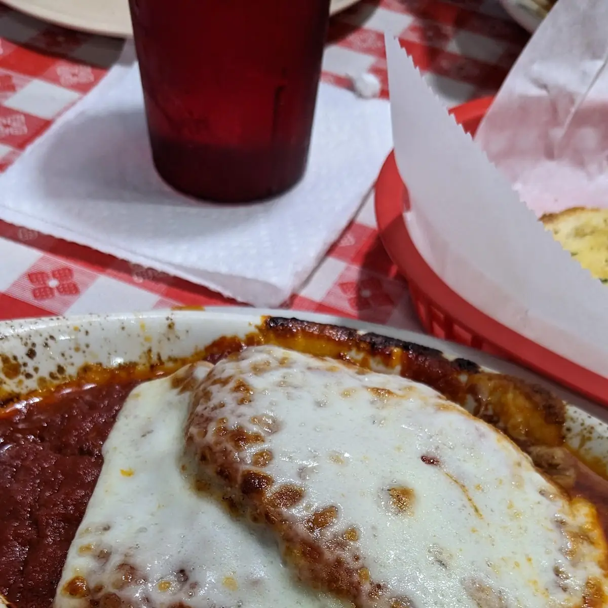 Eggplant Parmigiana Dinner