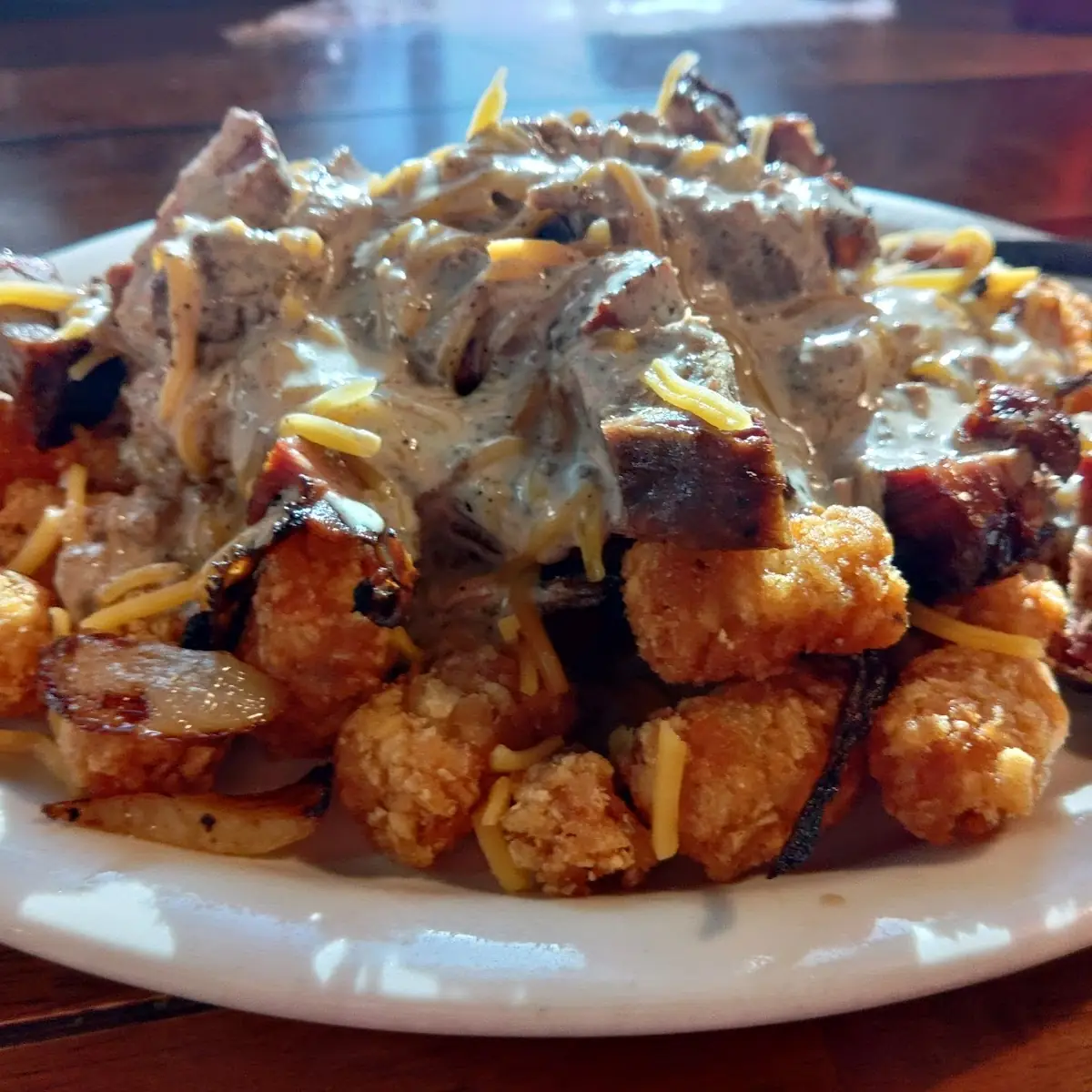 Smothered Tater Tots