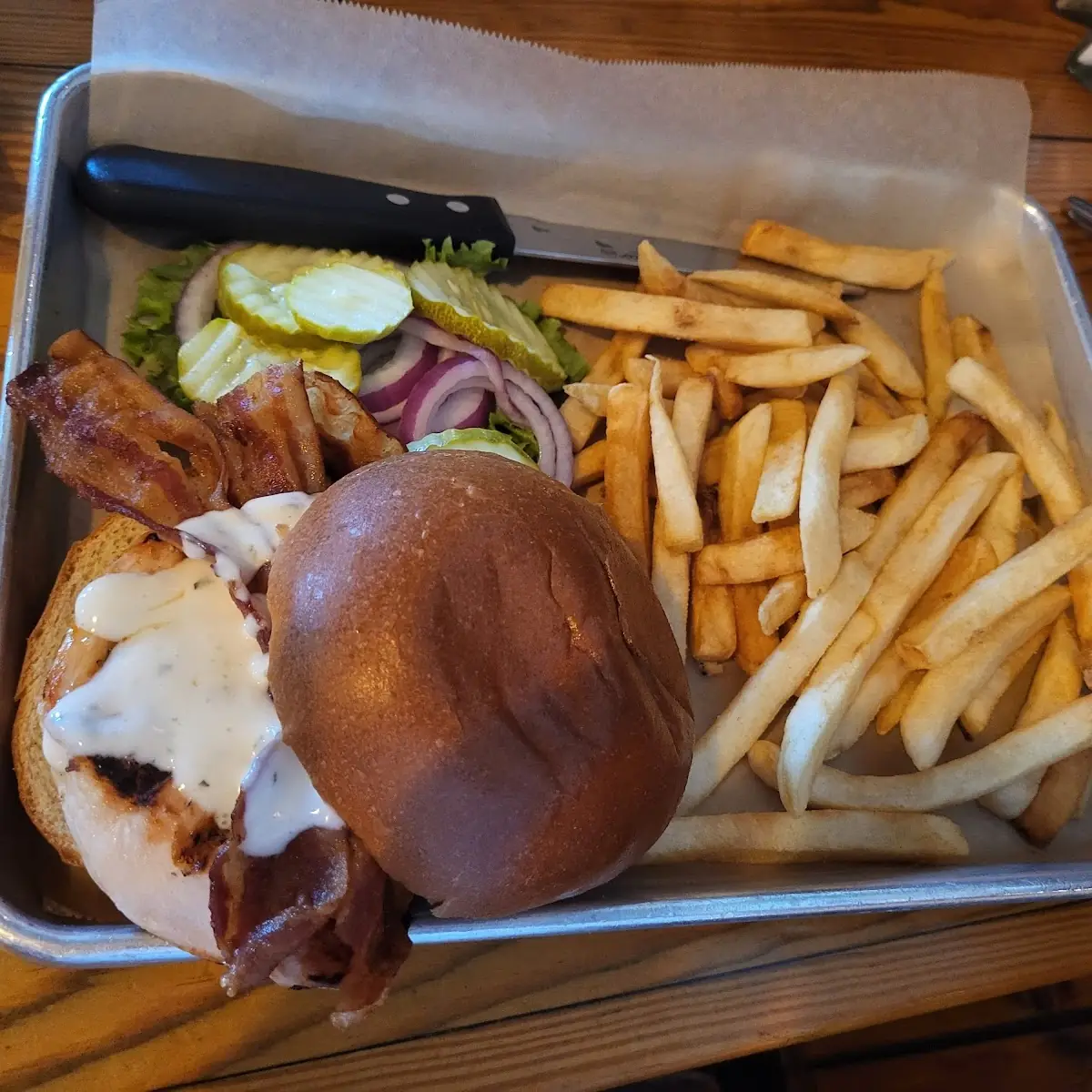 Chicken Bacon Ranch Sandwich