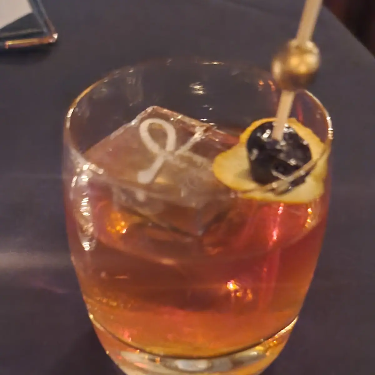 Smoked Old Fashioned