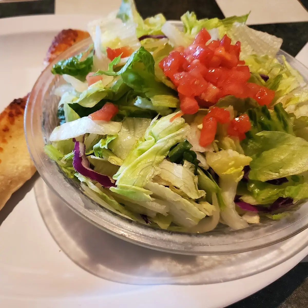 Side Salad with Breadstick