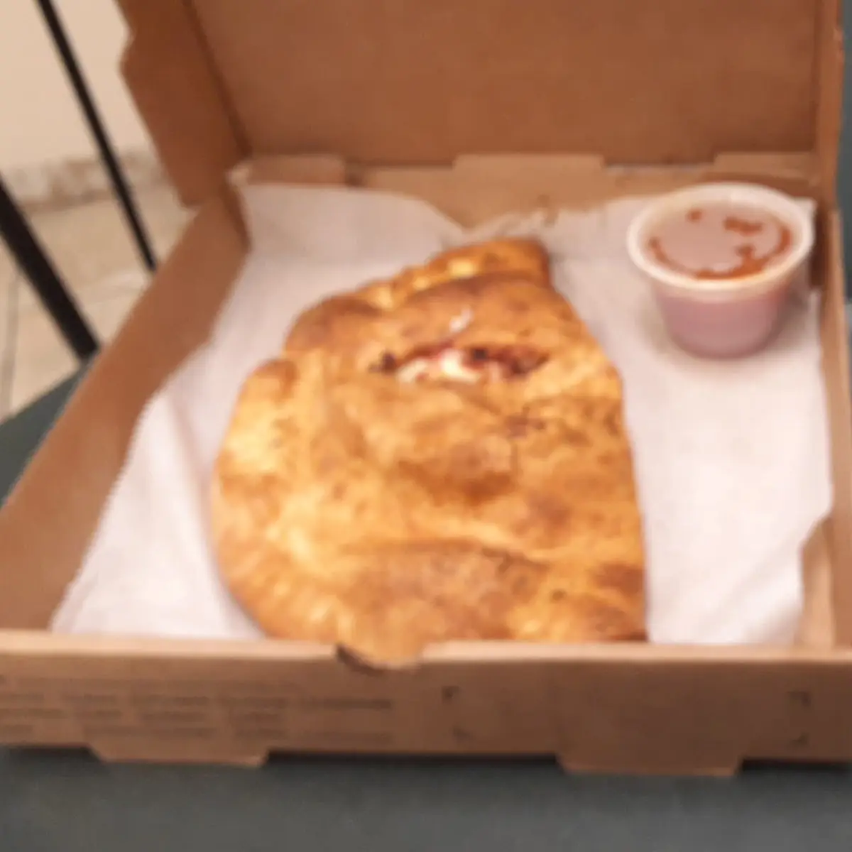 All Meat Lovers Calzone with Baklava