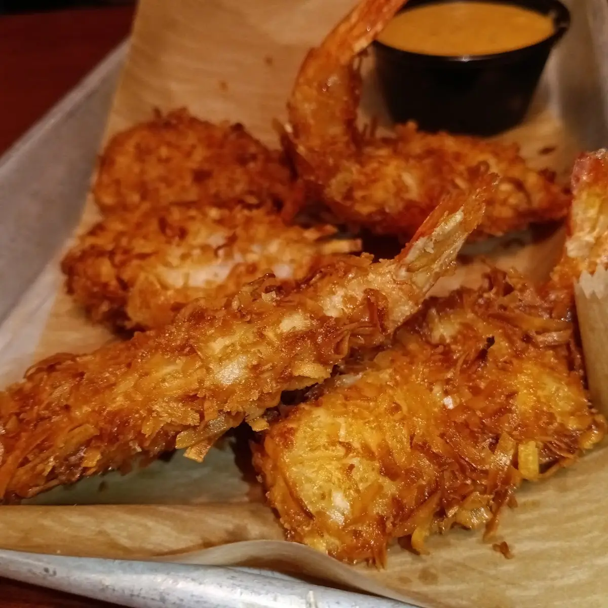 Ribs & Panko Crusted Shrimp