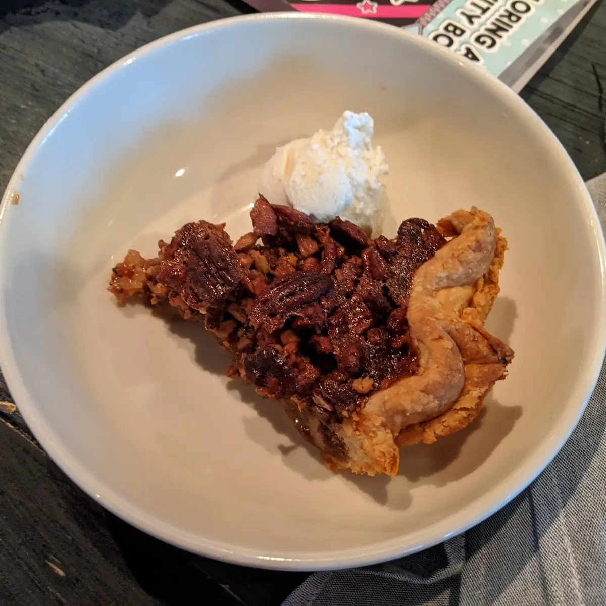 Whiskey Chocolate Pecan Pie