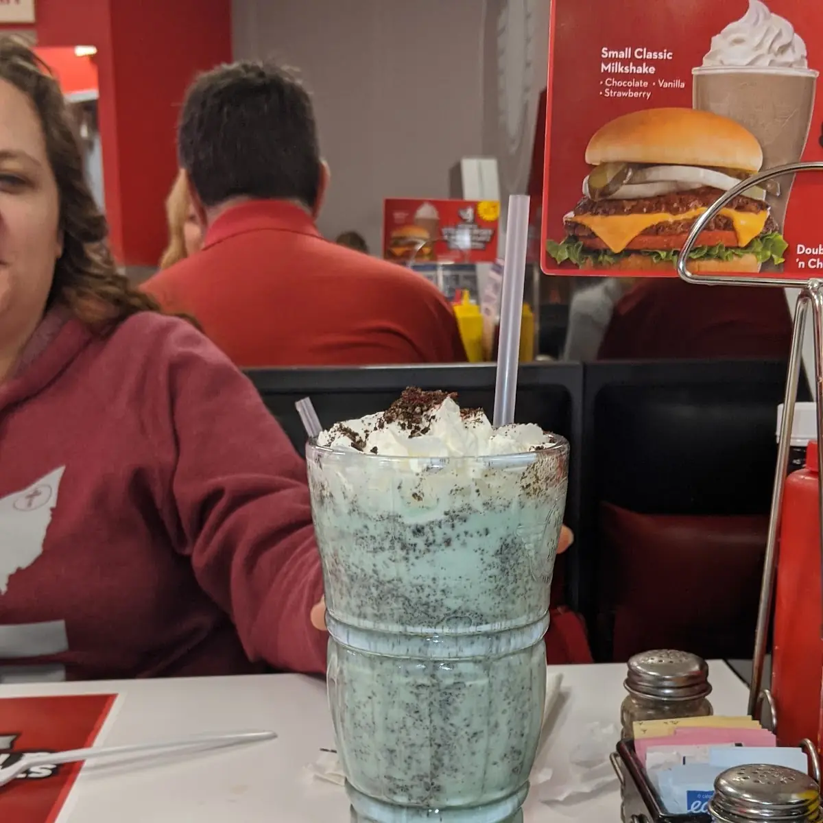 Mint Oreo Shake