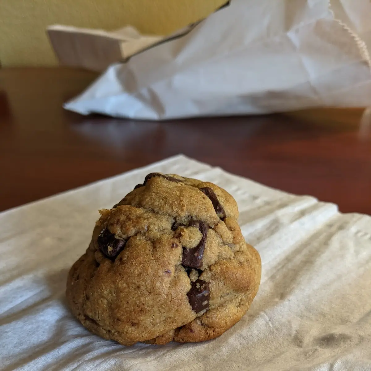 Peanut Butter Chocolate Chip Cookie