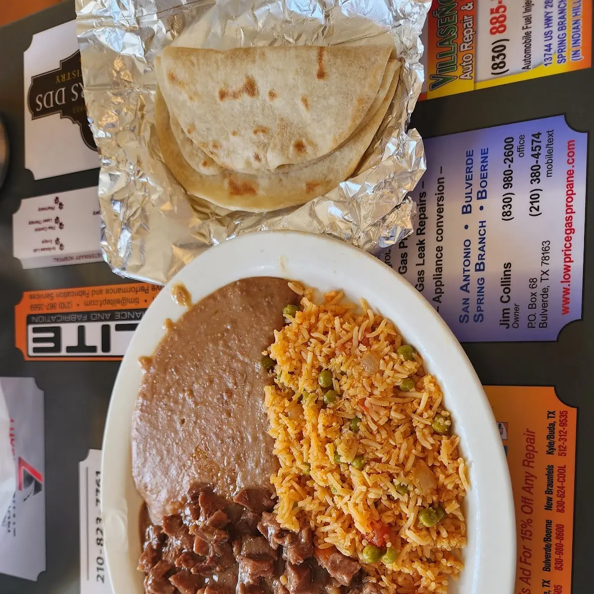 Refried Beans and Cheese Enchiladas