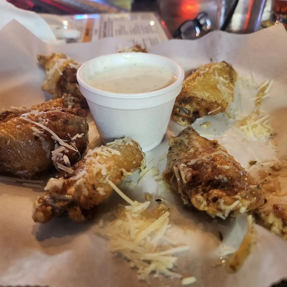 Garlic Parmesan Wings