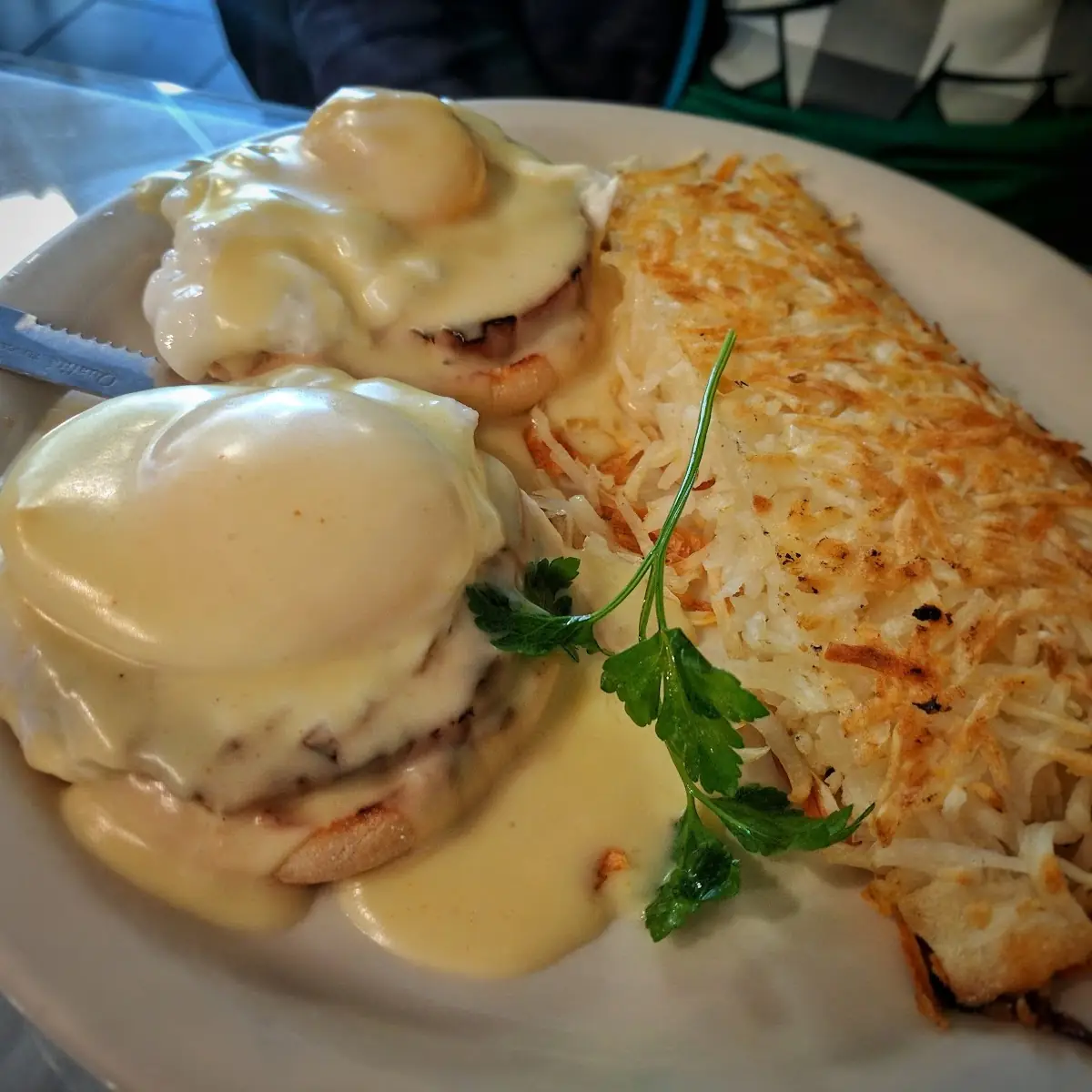 Eggs Benedict Hash Browns